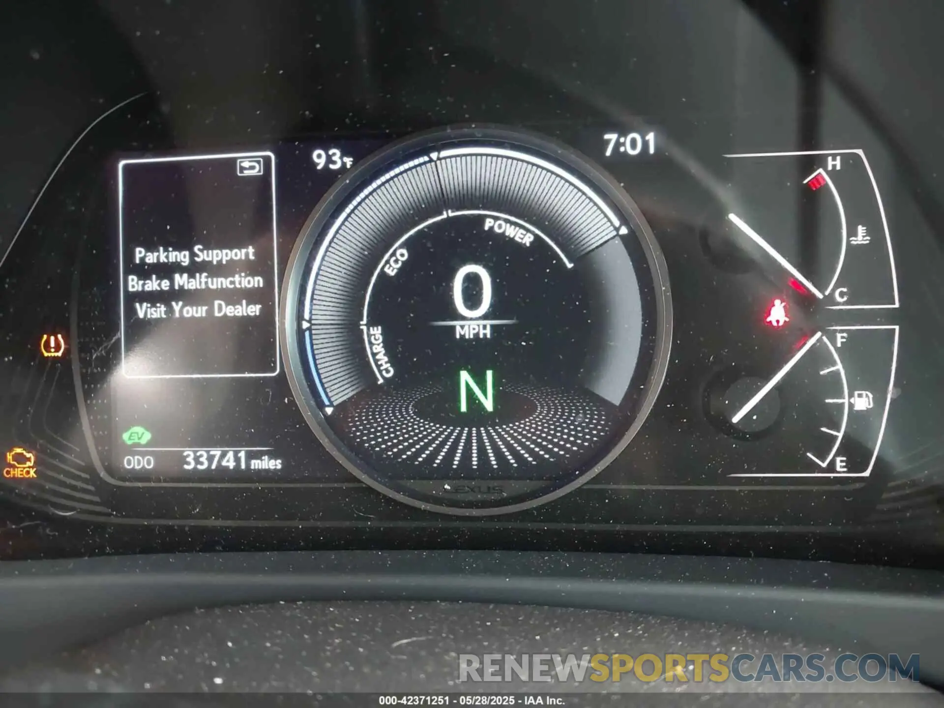 7 Photograph of a damaged car JTHP6JBH1P2141792 LEXUS UX 250H 2023