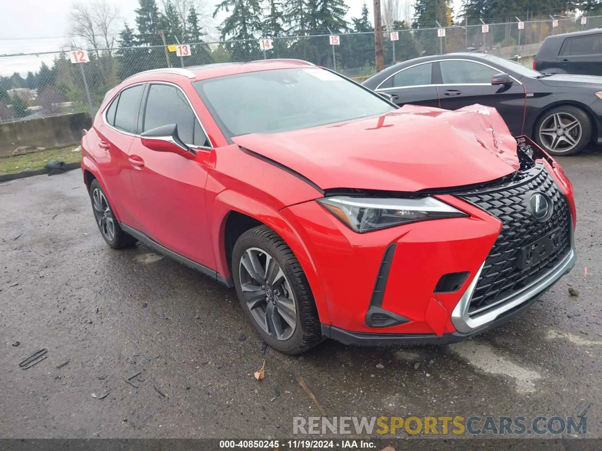1 Photograph of a damaged car JTHP9JBH1P2066244 LEXUS UX 250H 2023