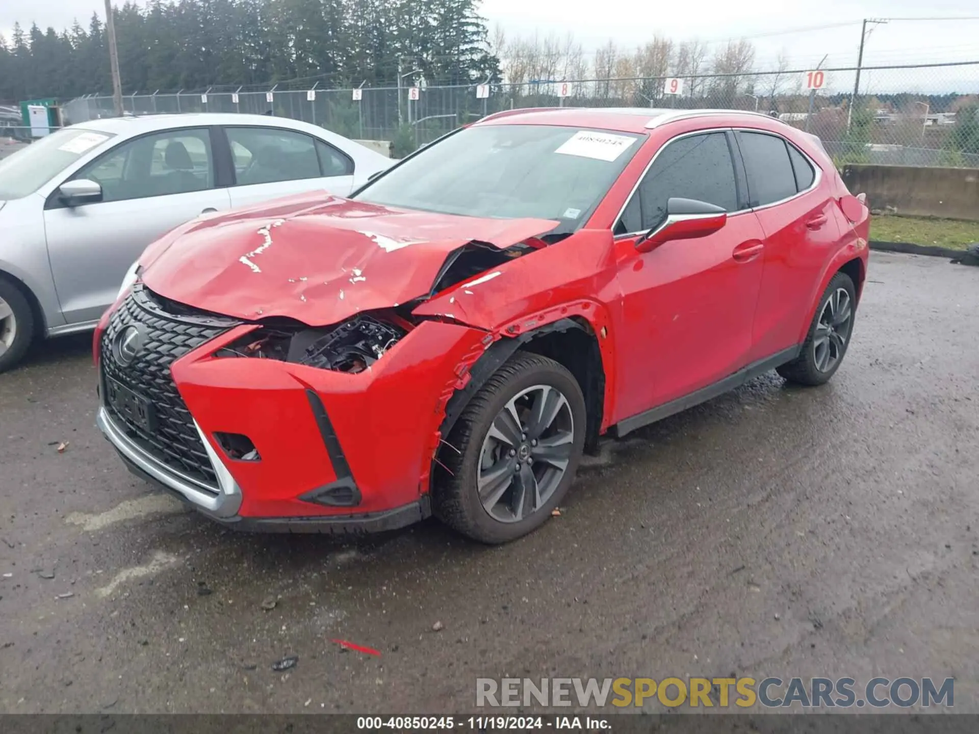 2 Photograph of a damaged car JTHP9JBH1P2066244 LEXUS UX 250H 2023