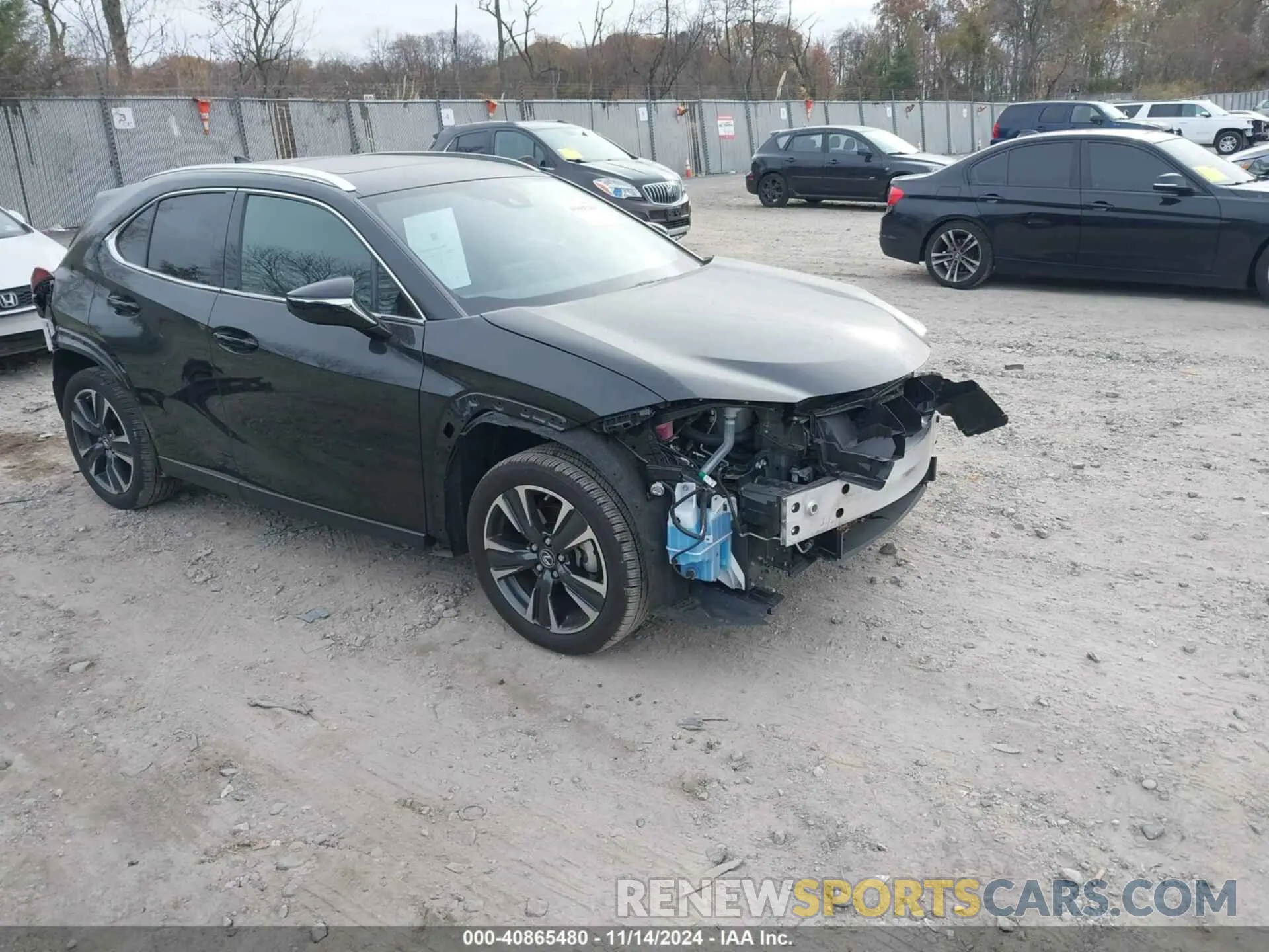 1 Photograph of a damaged car JTHP9JBH1P2068284 LEXUS UX 250H 2023