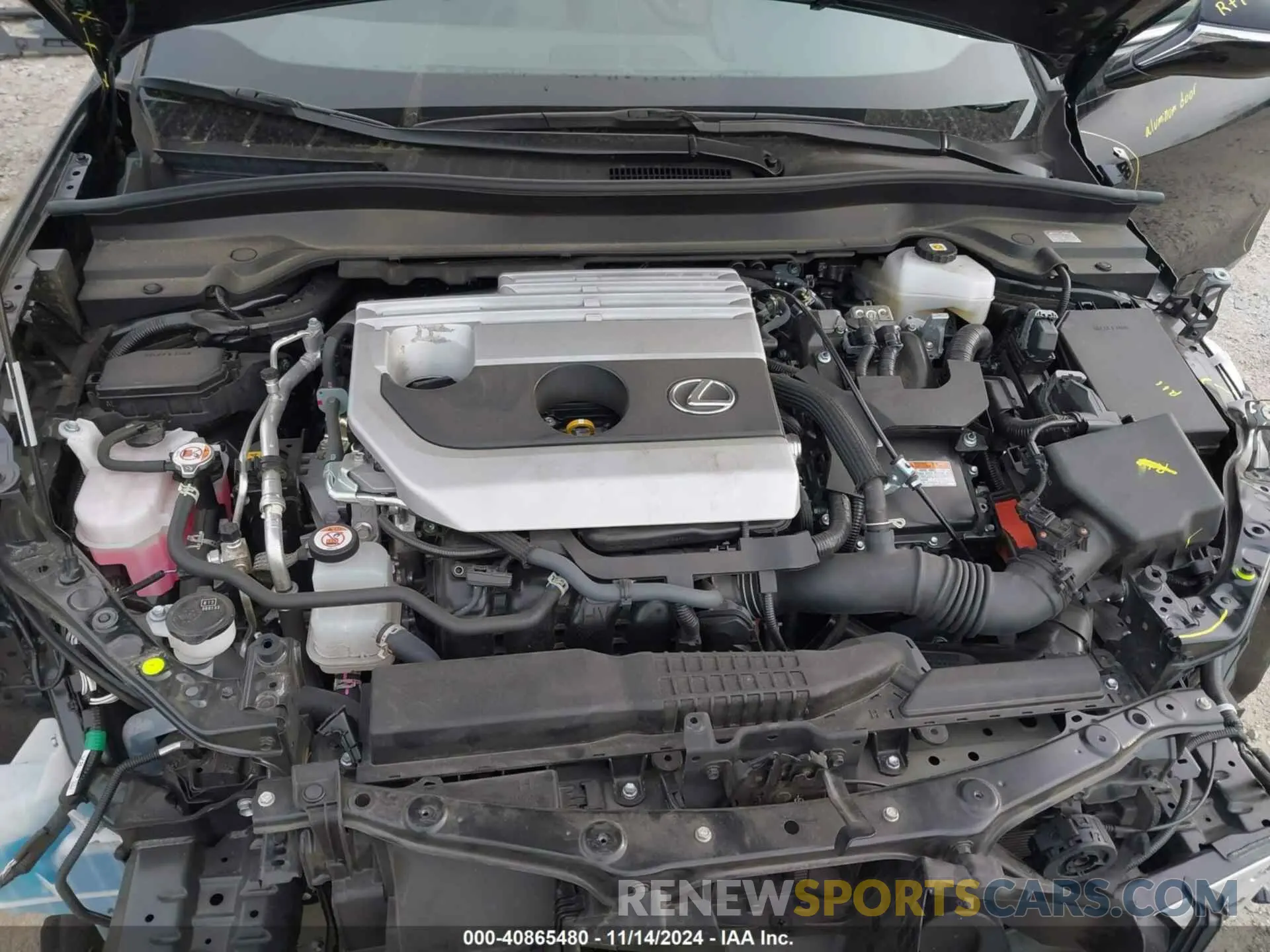 10 Photograph of a damaged car JTHP9JBH1P2068284 LEXUS UX 250H 2023