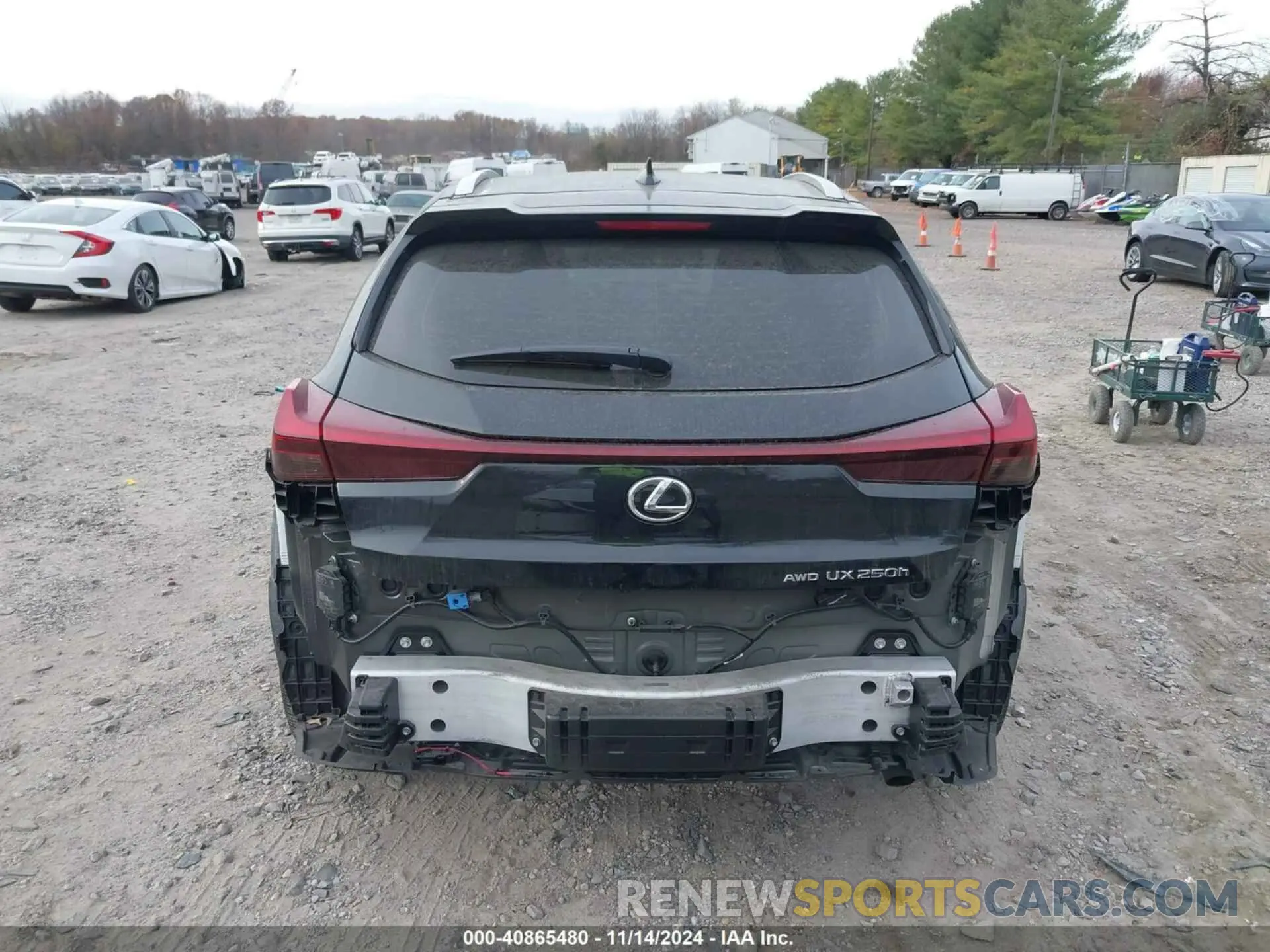 16 Photograph of a damaged car JTHP9JBH1P2068284 LEXUS UX 250H 2023
