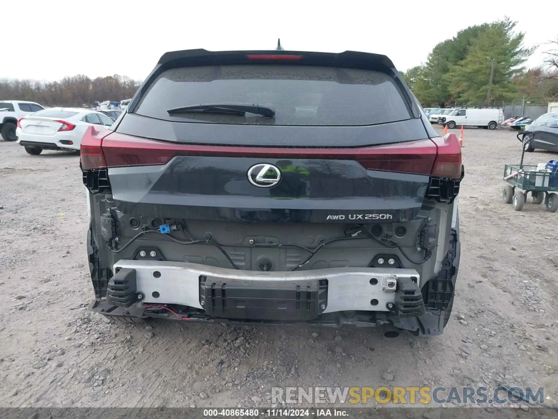 18 Photograph of a damaged car JTHP9JBH1P2068284 LEXUS UX 250H 2023
