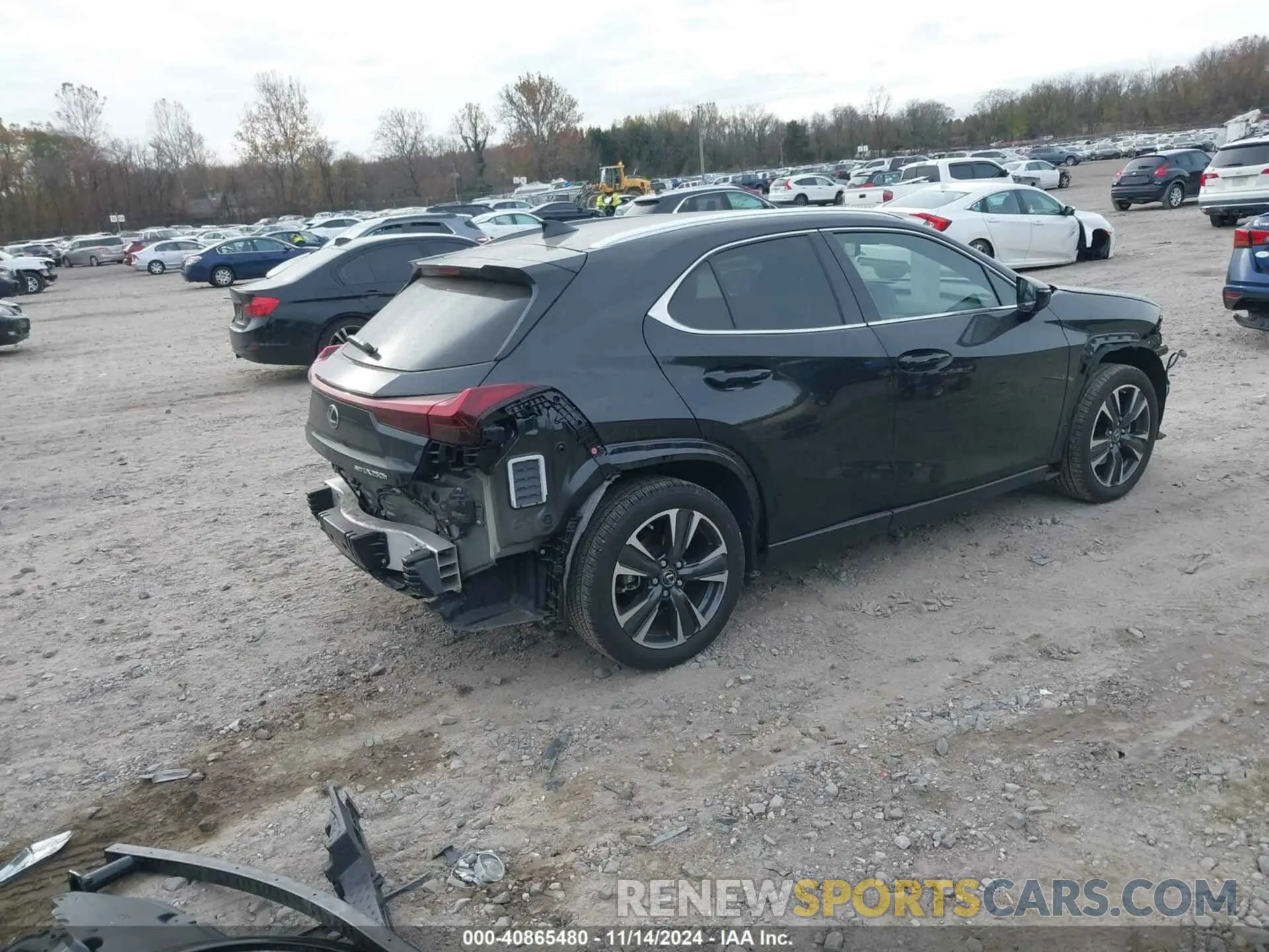4 Photograph of a damaged car JTHP9JBH1P2068284 LEXUS UX 250H 2023