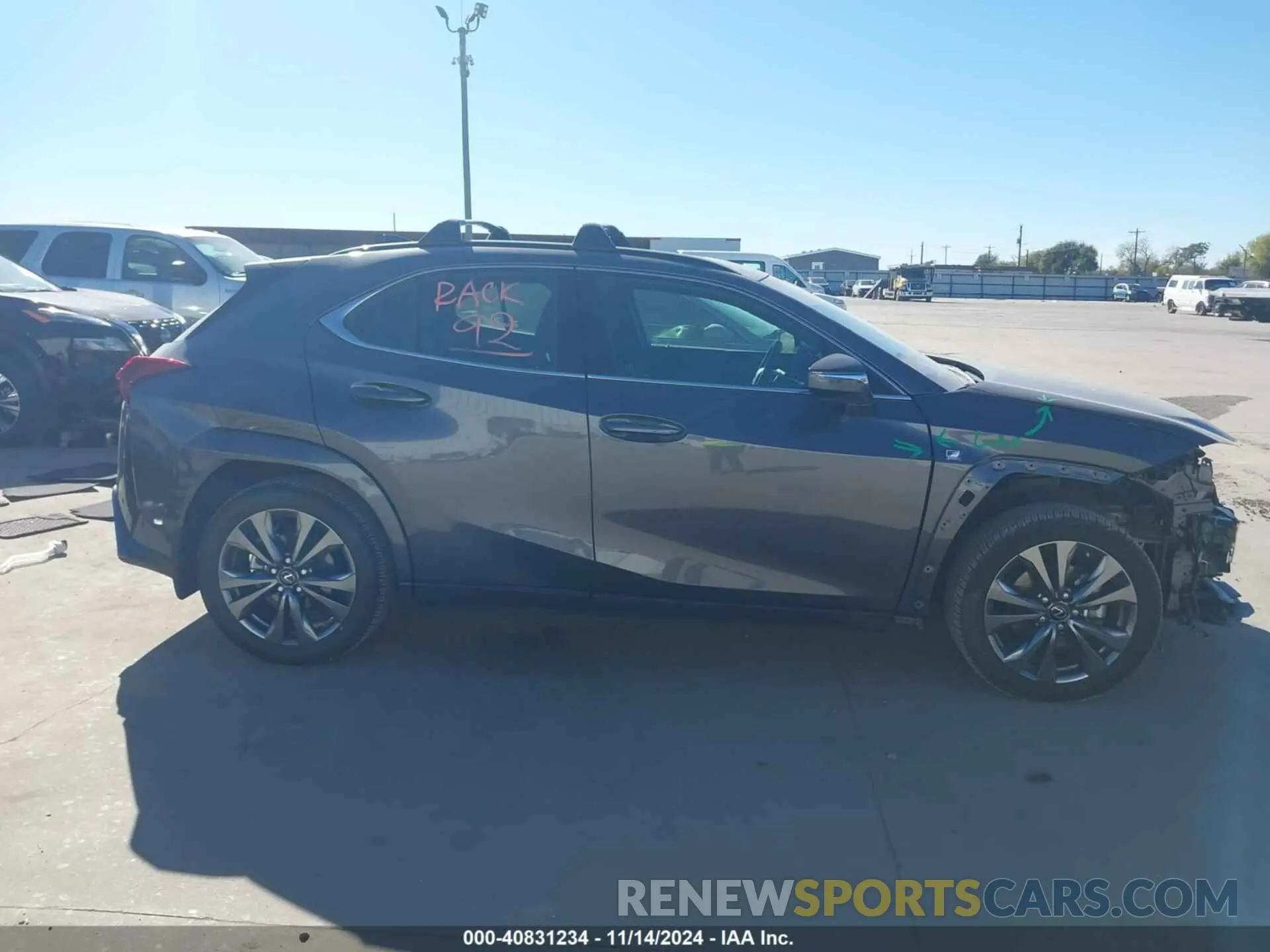 14 Photograph of a damaged car JTHR6JBH3P2145772 LEXUS UX 250H 2023