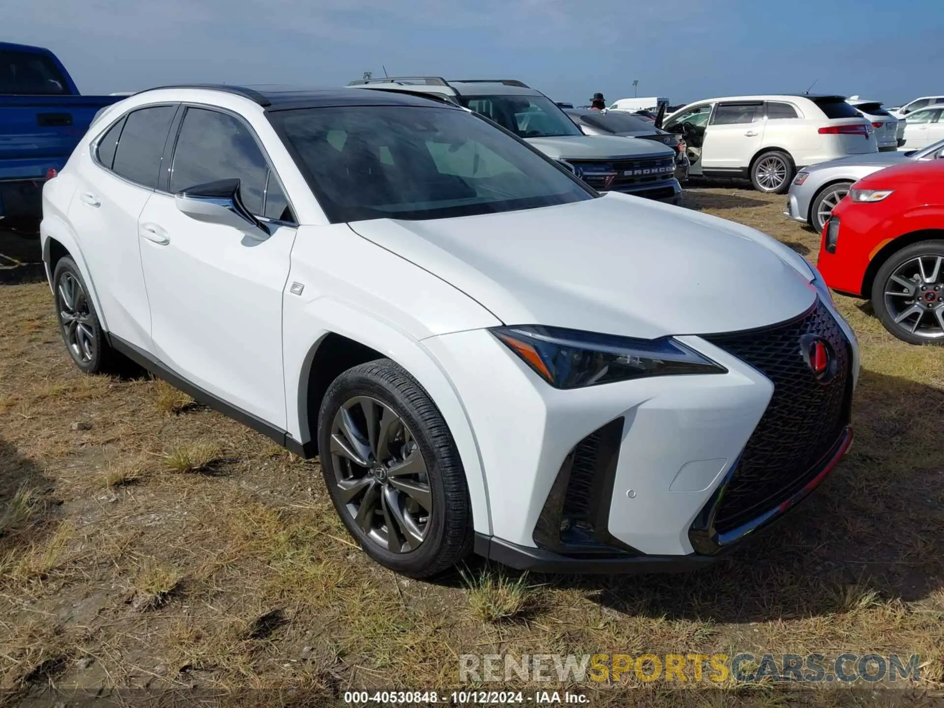 1 Photograph of a damaged car JTHR6JBH9P2143170 LEXUS UX 250H 2023
