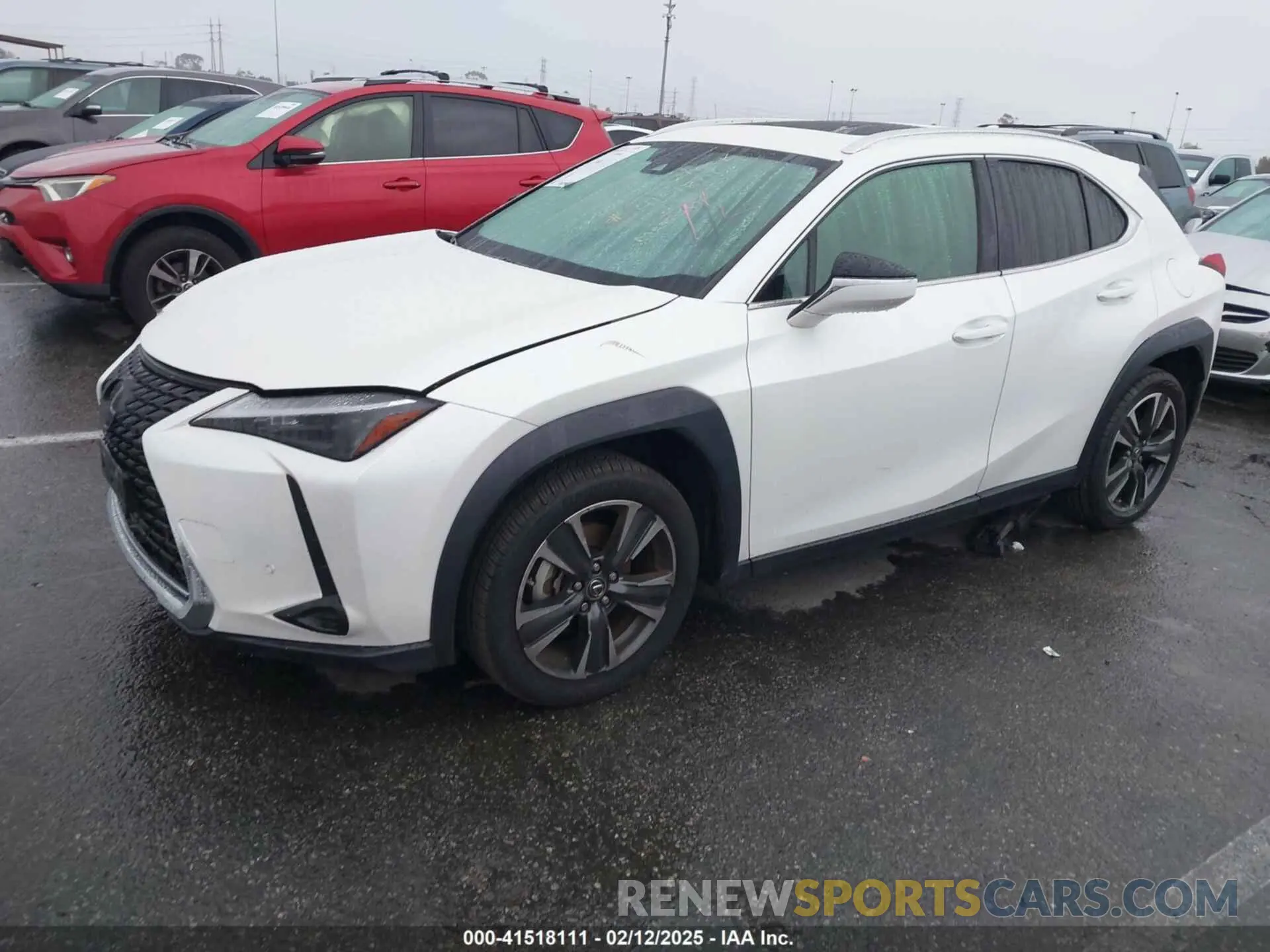 2 Photograph of a damaged car JTHX6JBH3P2144998 LEXUS UX 250H 2023