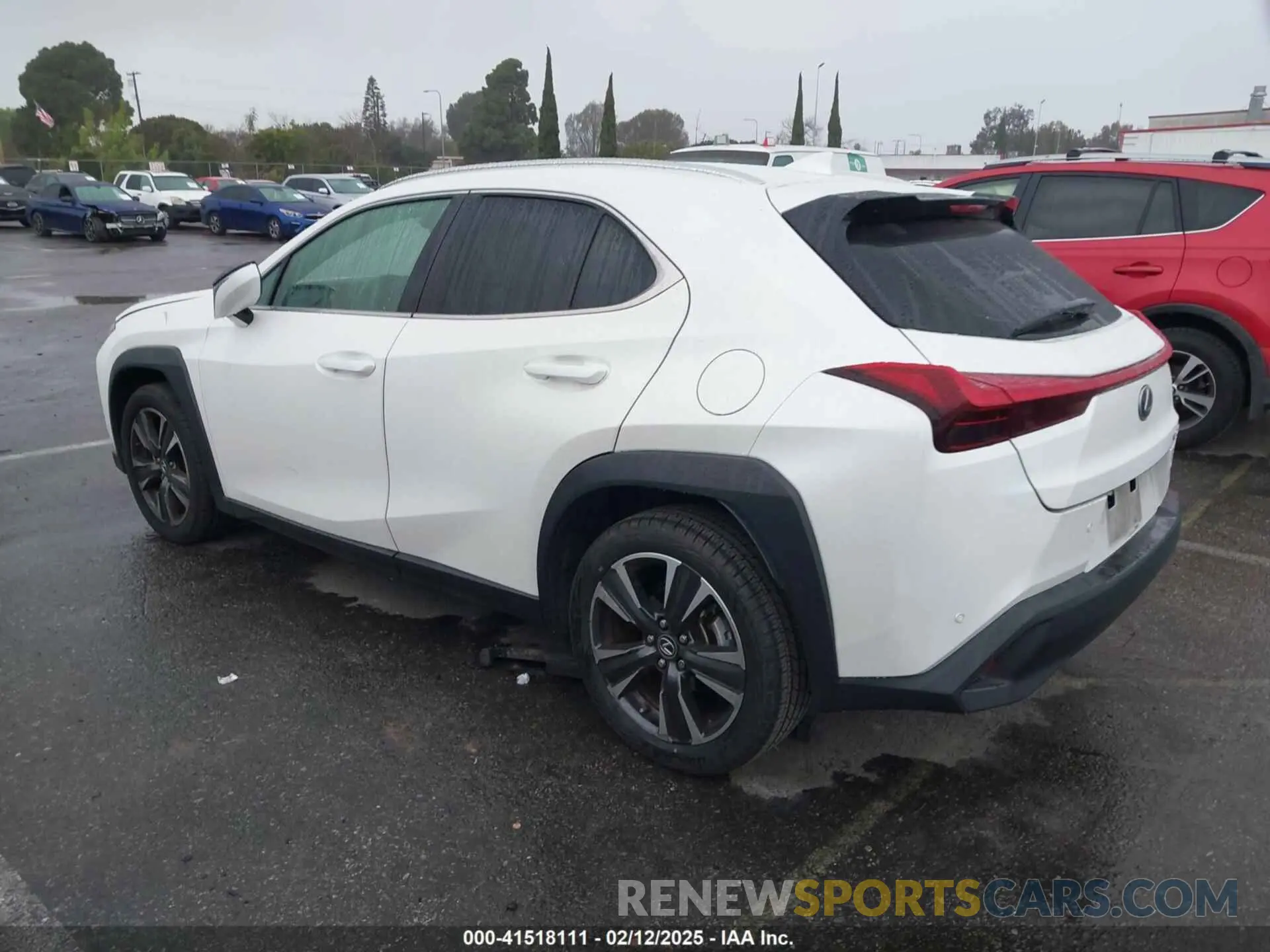 3 Photograph of a damaged car JTHX6JBH3P2144998 LEXUS UX 250H 2023