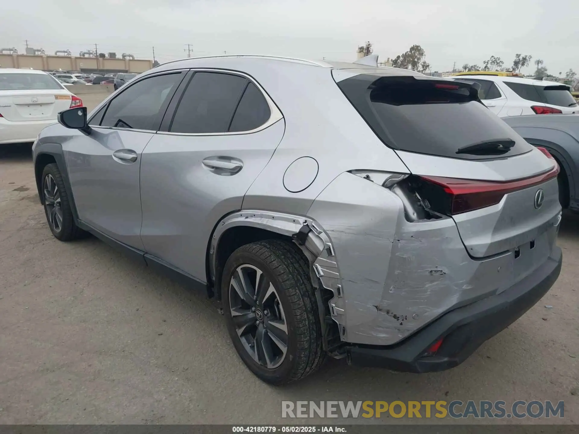 3 Photograph of a damaged car JTHX6JBH6P2143926 LEXUS UX 250H 2023