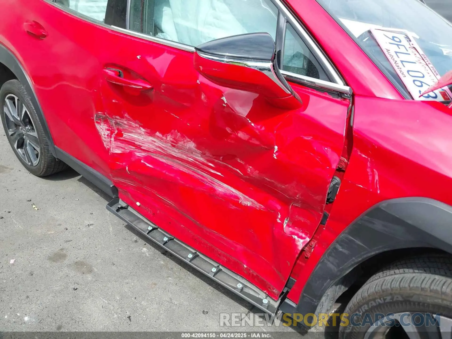 6 Photograph of a damaged car JTHX6JBH8P2147752 LEXUS UX 250H 2023