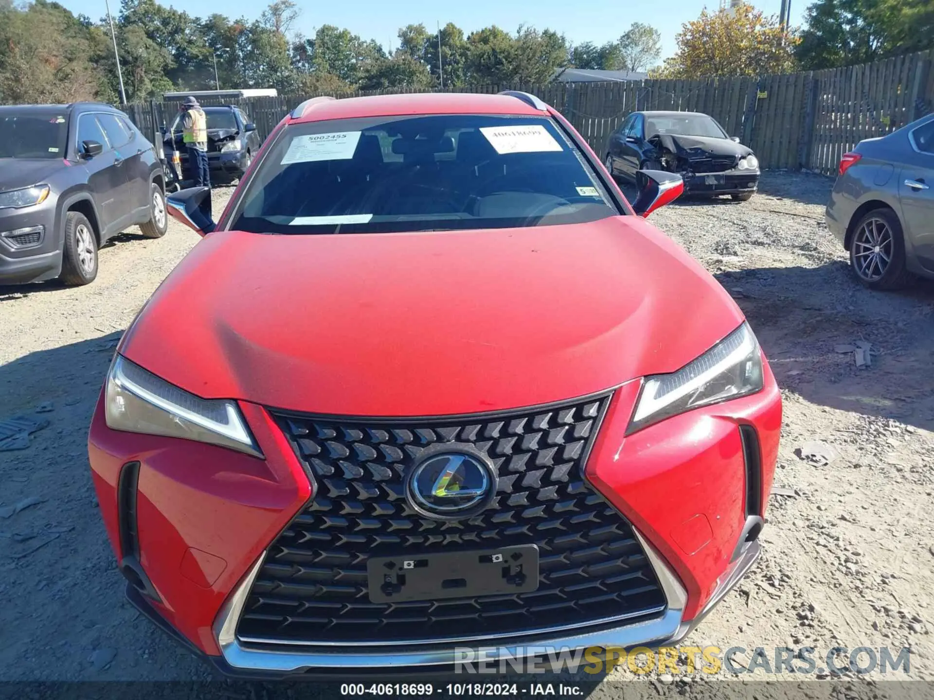 12 Photograph of a damaged car JTHX9JBH1P2070181 LEXUS UX 250H 2023