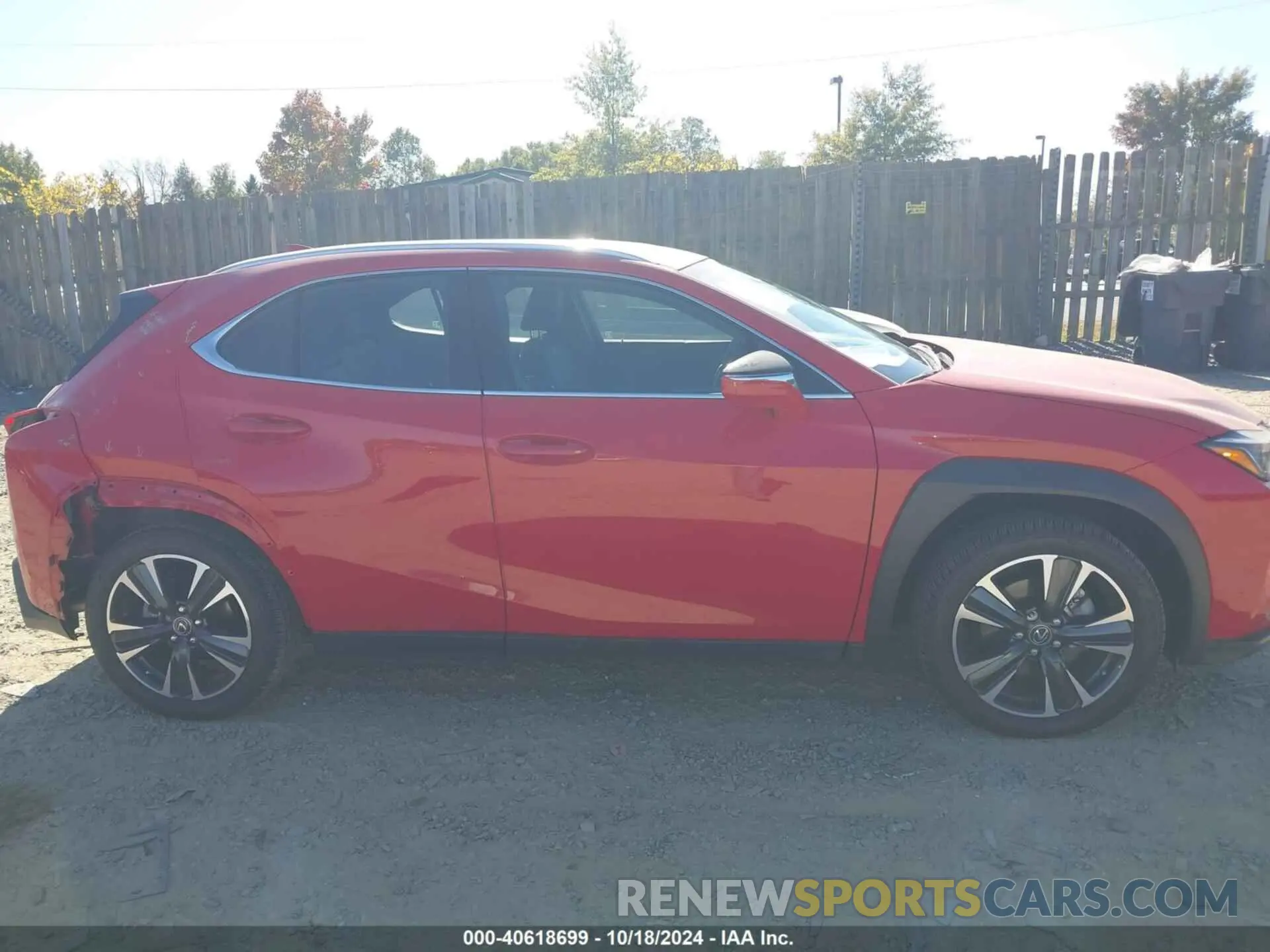 13 Photograph of a damaged car JTHX9JBH1P2070181 LEXUS UX 250H 2023