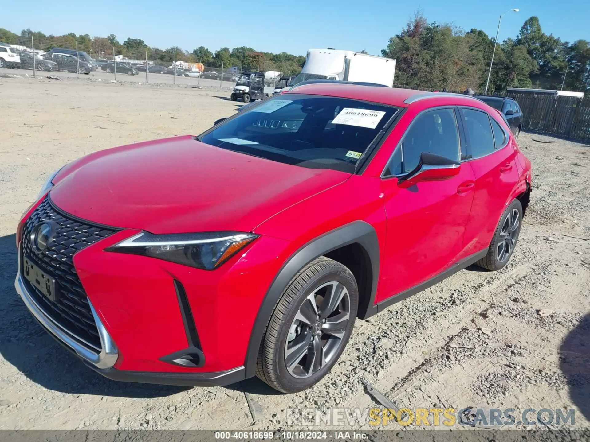 2 Photograph of a damaged car JTHX9JBH1P2070181 LEXUS UX 250H 2023