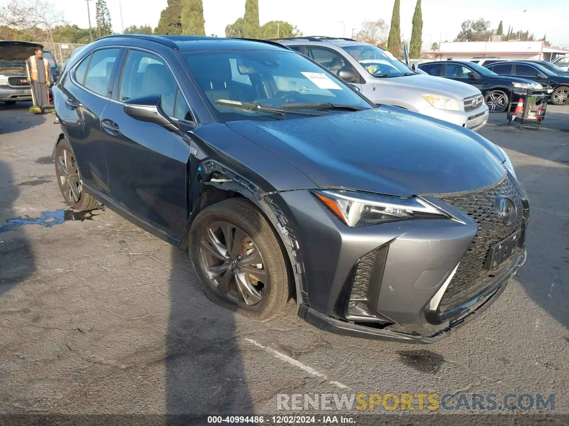 1 Photograph of a damaged car JTHB6JBH1R2179293 LEXUS UX 250H 2024