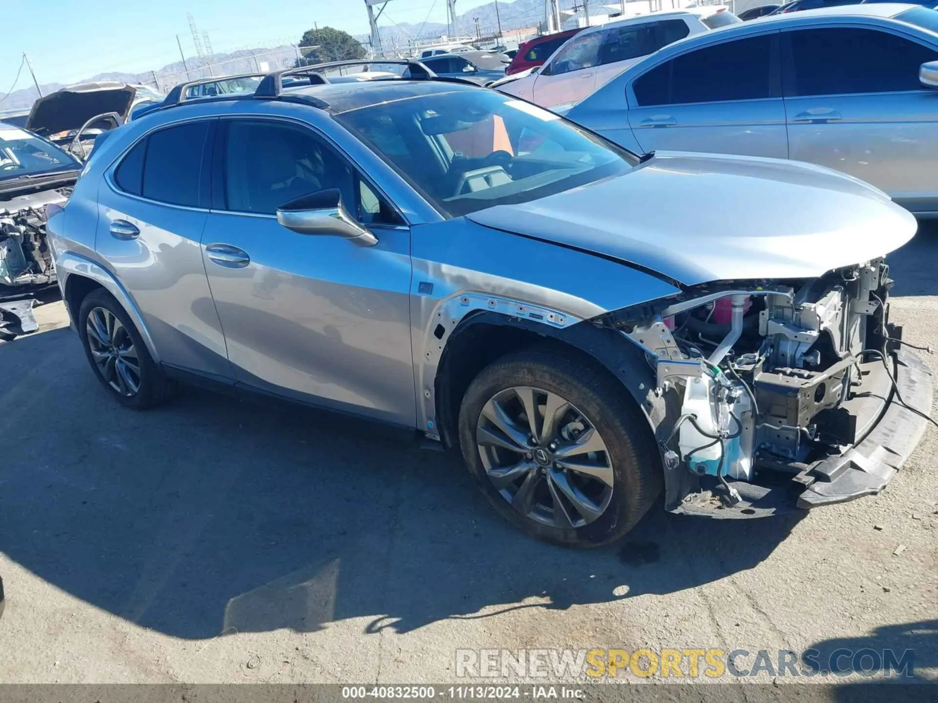1 Photograph of a damaged car JTHB6JBH3R2180736 LEXUS UX 250H 2024