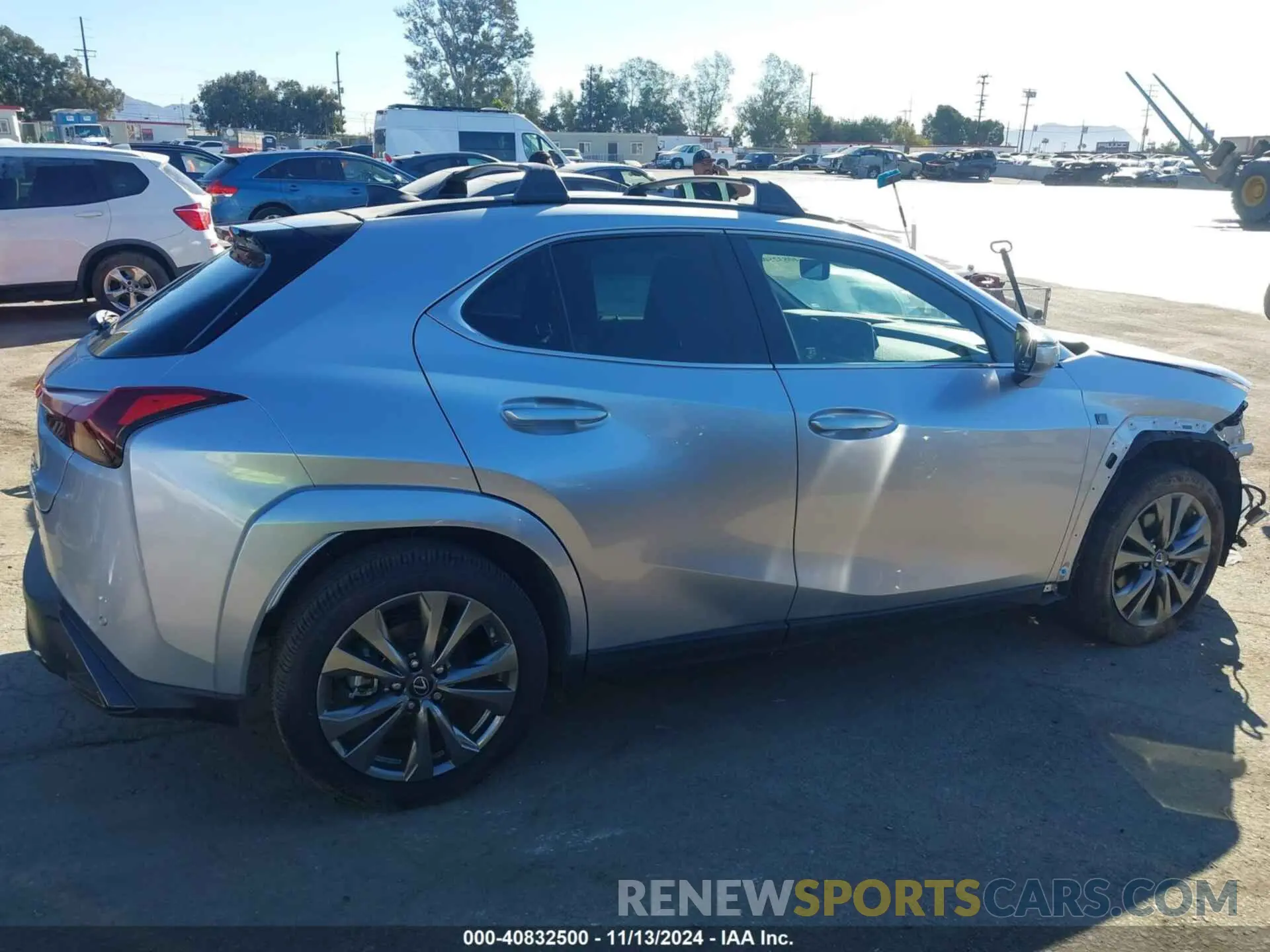 14 Photograph of a damaged car JTHB6JBH3R2180736 LEXUS UX 250H 2024