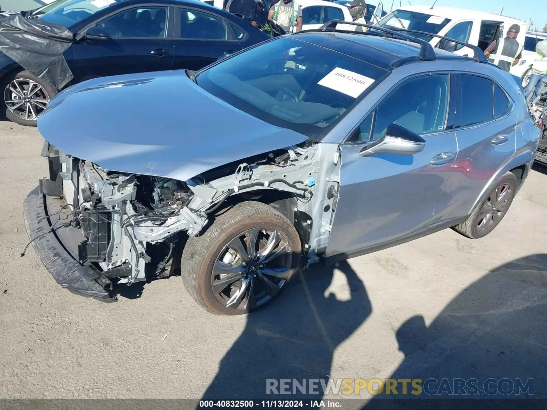 2 Photograph of a damaged car JTHB6JBH3R2180736 LEXUS UX 250H 2024