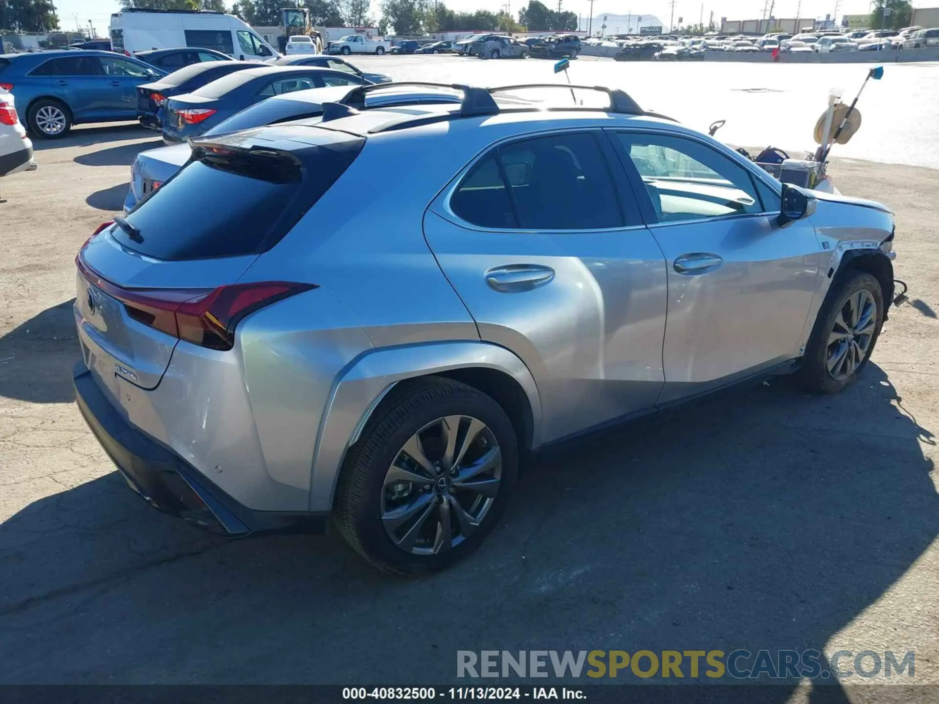 4 Photograph of a damaged car JTHB6JBH3R2180736 LEXUS UX 250H 2024