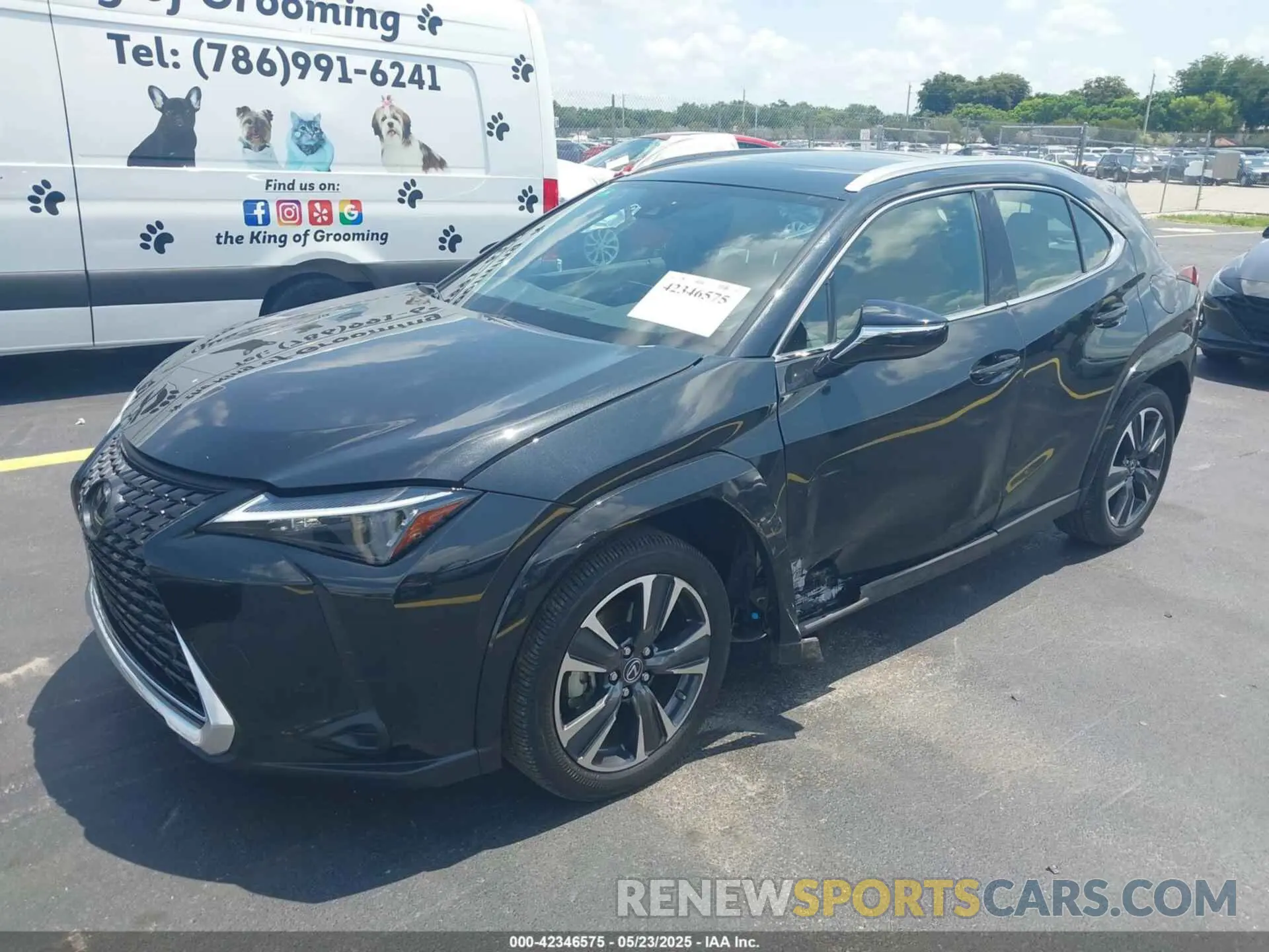 2 Photograph of a damaged car JTHP6JBH1R2191479 LEXUS UX 250H 2024