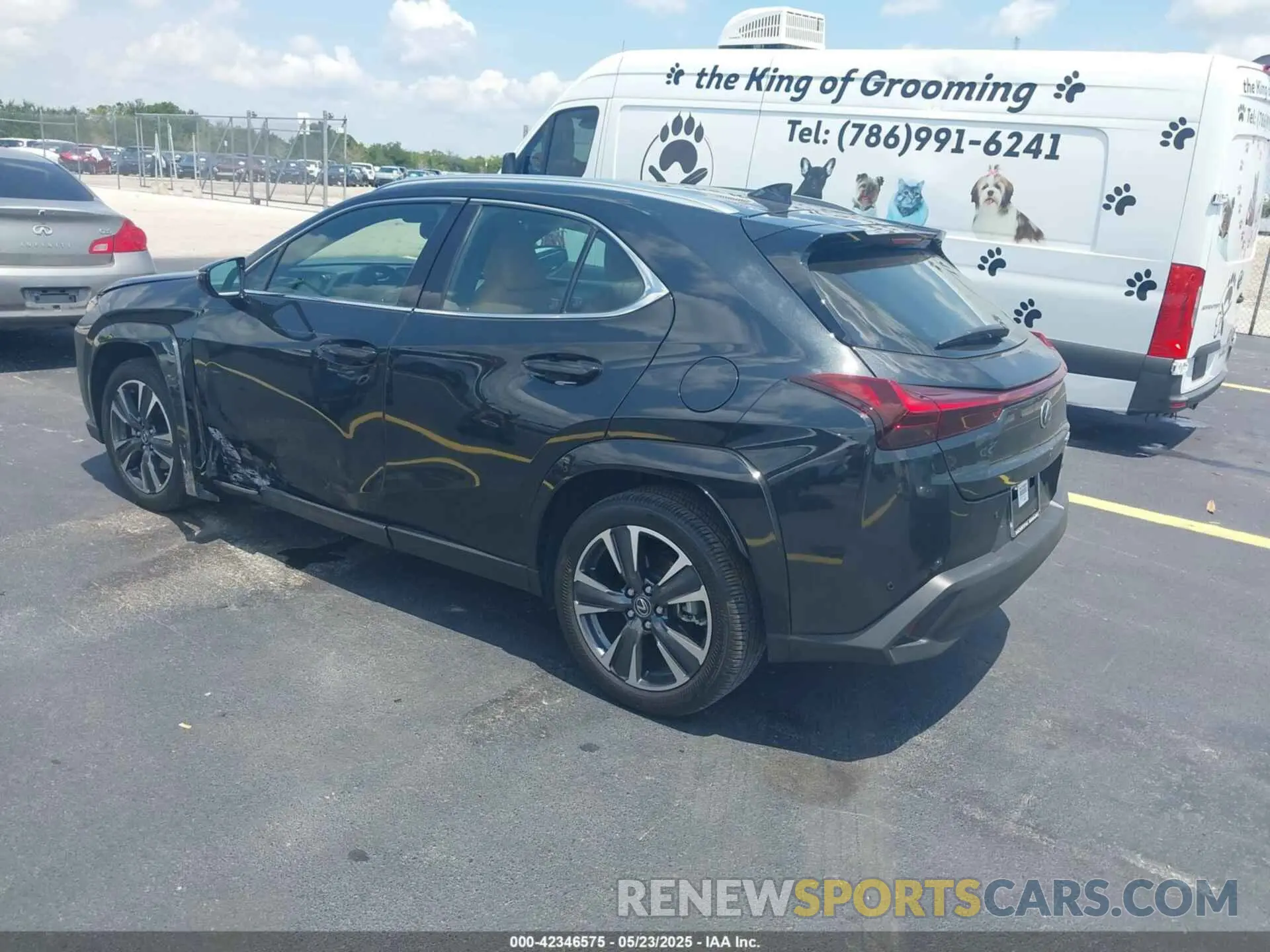 3 Photograph of a damaged car JTHP6JBH1R2191479 LEXUS UX 250H 2024