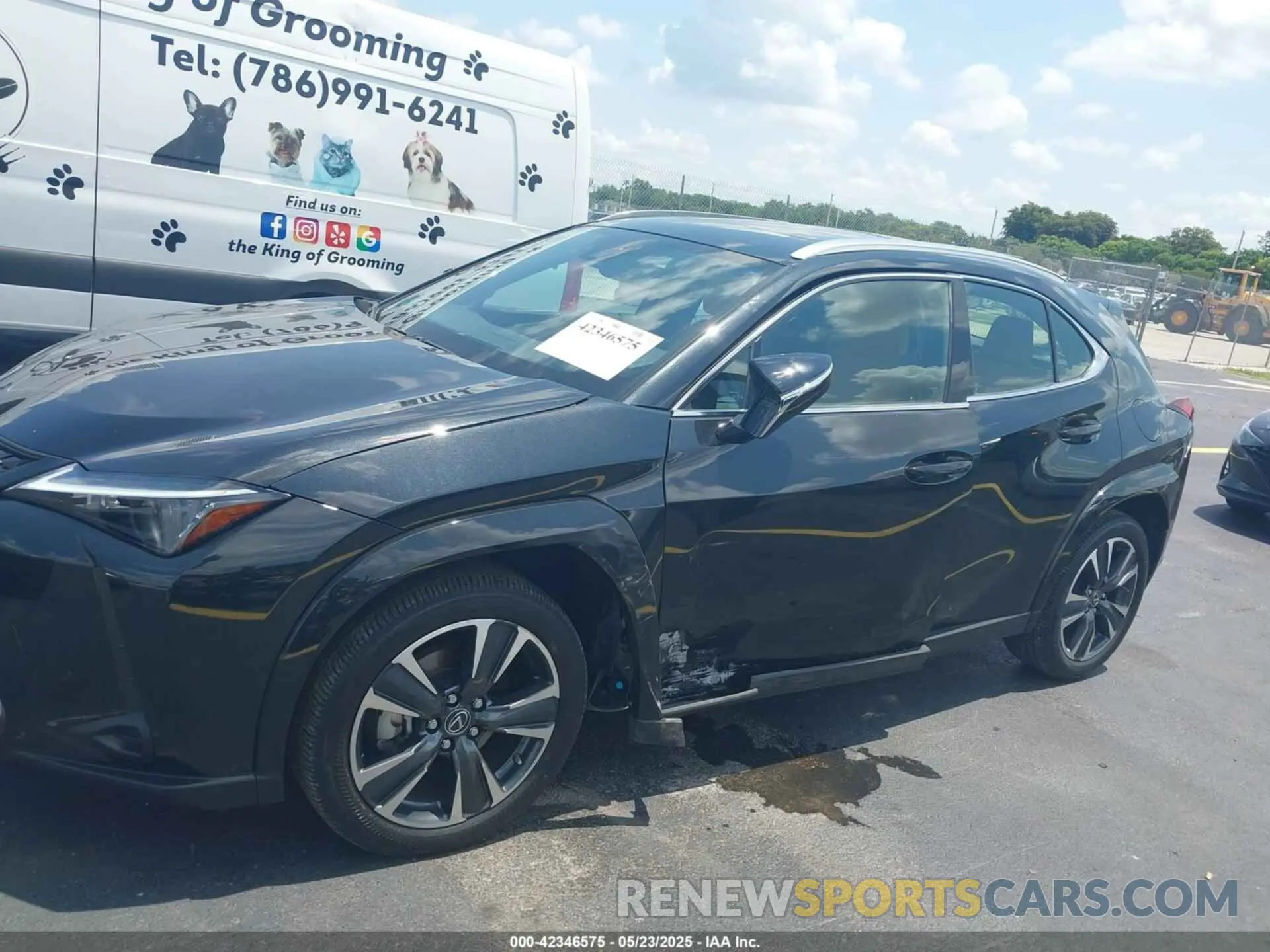 6 Photograph of a damaged car JTHP6JBH1R2191479 LEXUS UX 250H 2024