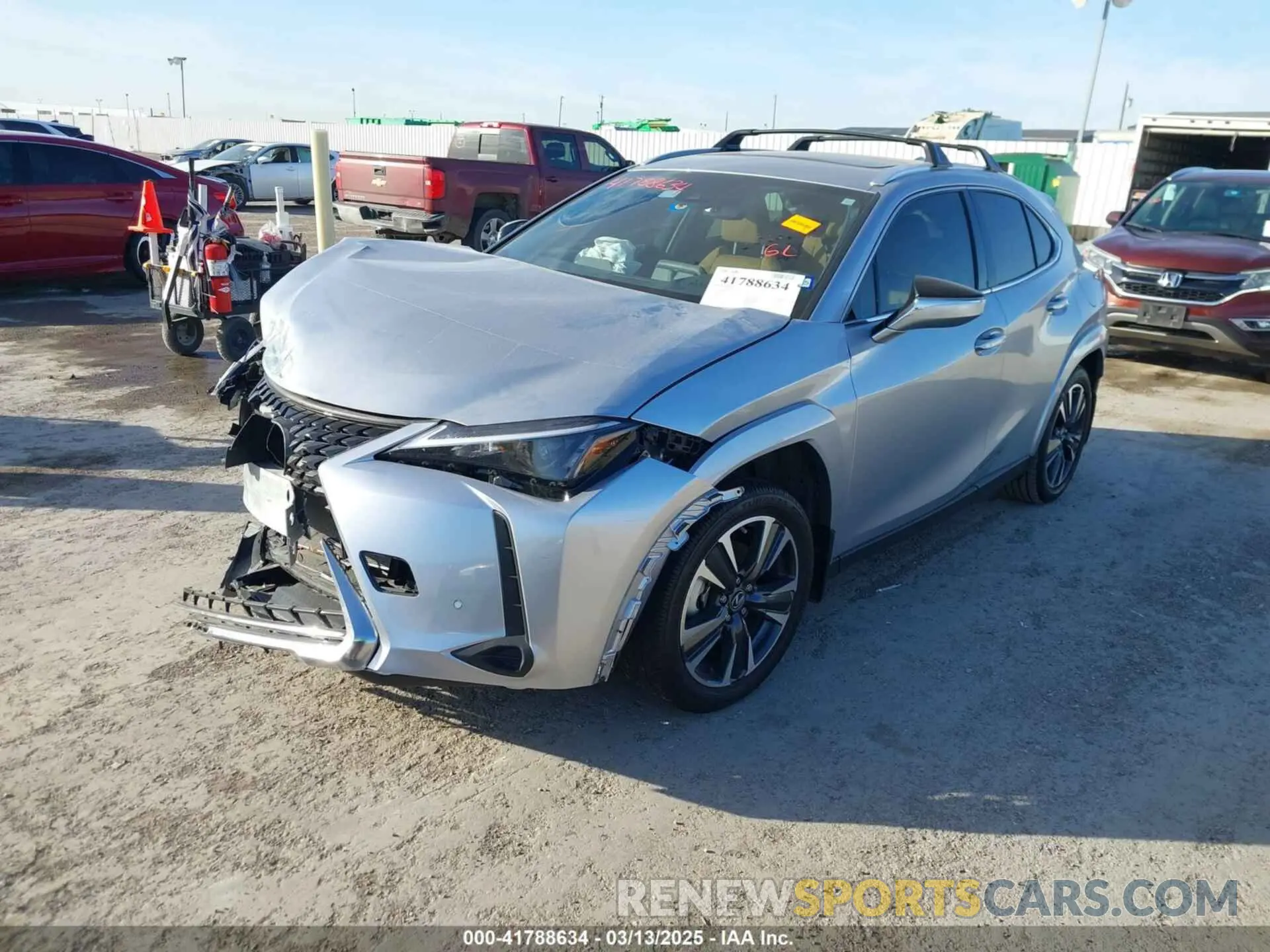 2 Photograph of a damaged car JTHP6JBH6R2174287 LEXUS UX 250H 2024