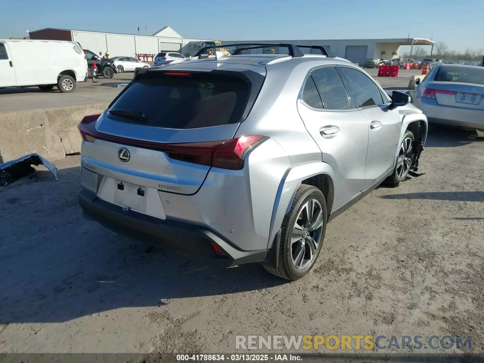 4 Photograph of a damaged car JTHP6JBH6R2174287 LEXUS UX 250H 2024