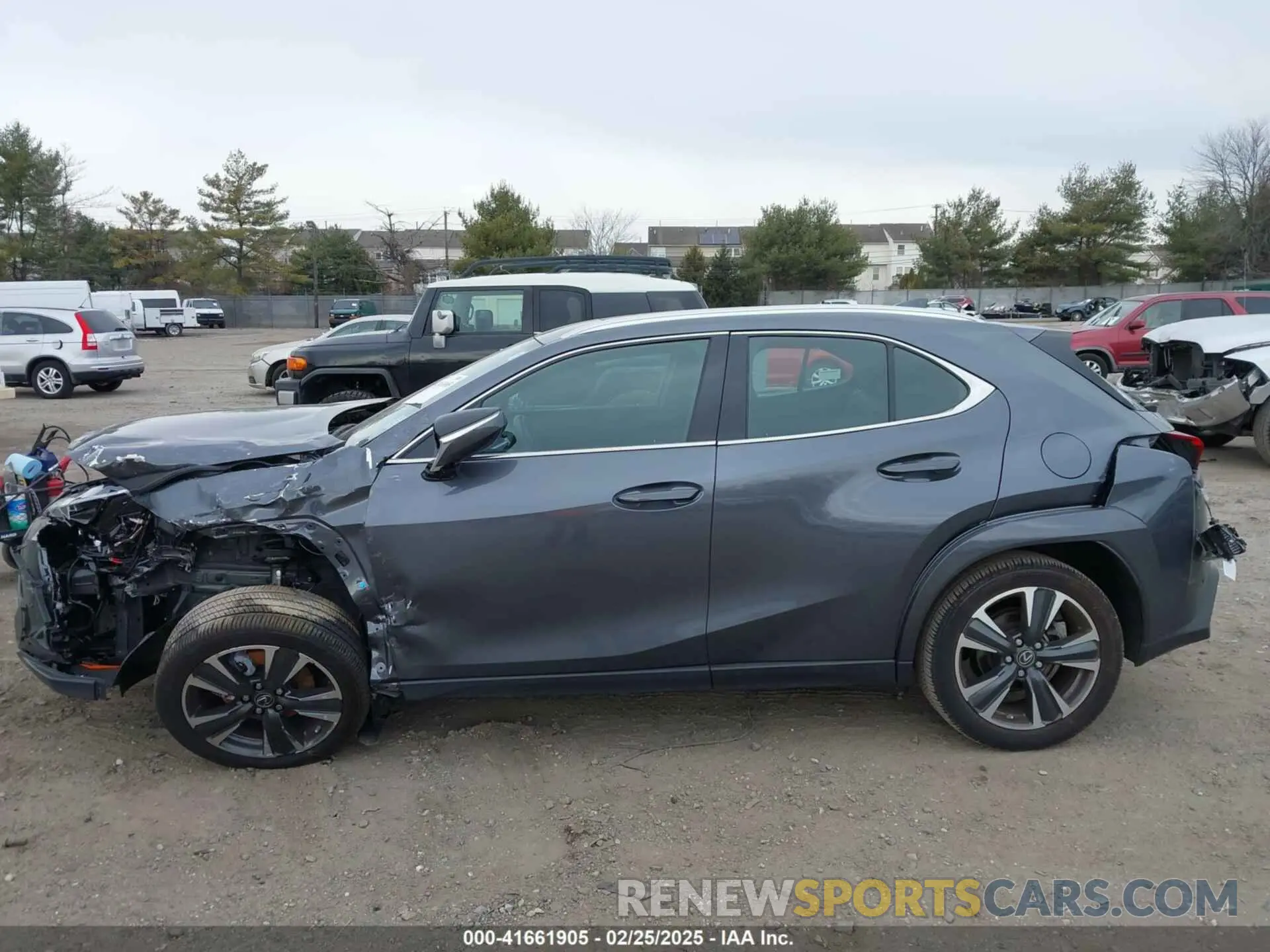 14 Photograph of a damaged car JTHP9JBH8R2079284 LEXUS UX 250H 2024