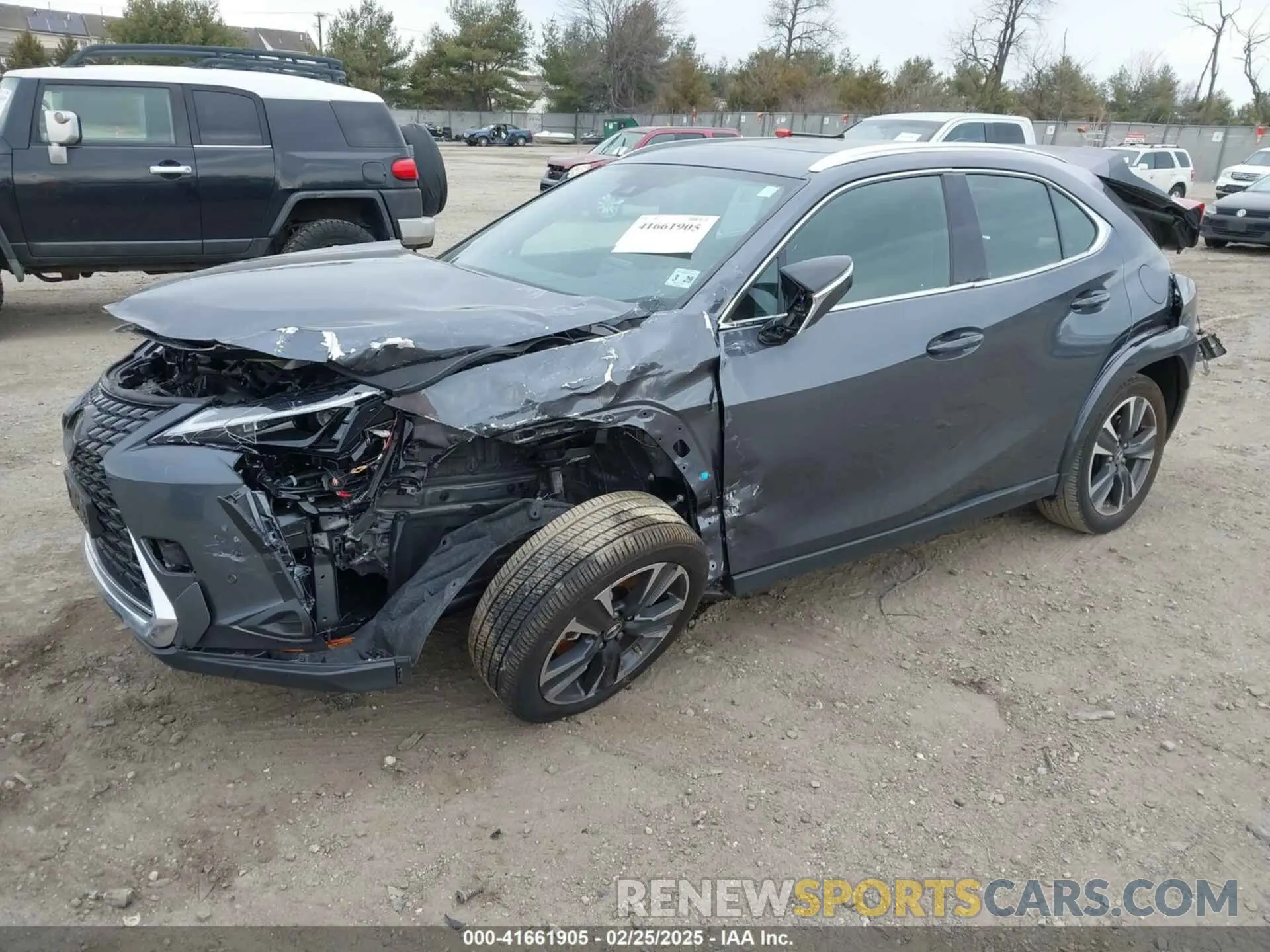 2 Photograph of a damaged car JTHP9JBH8R2079284 LEXUS UX 250H 2024