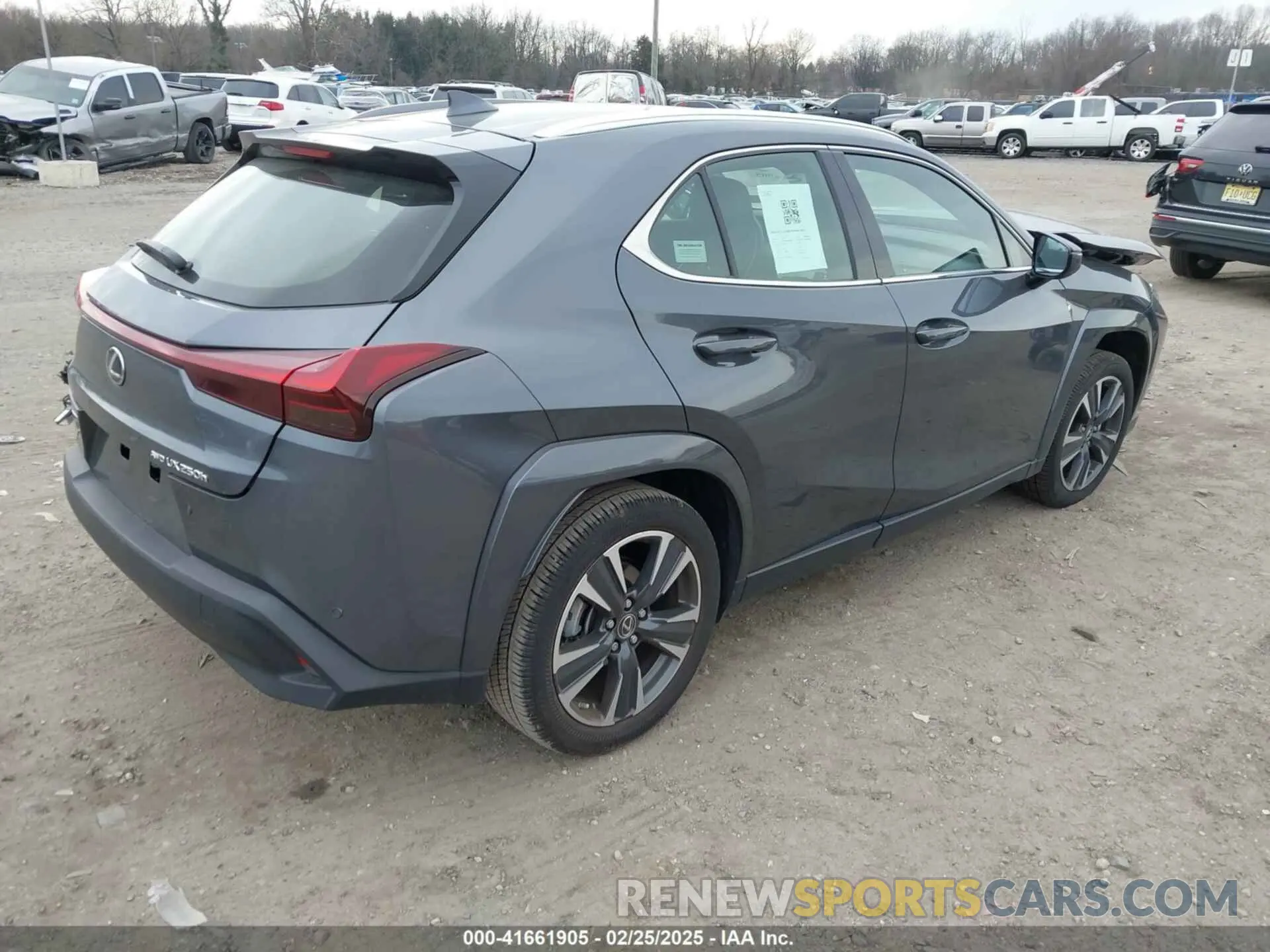4 Photograph of a damaged car JTHP9JBH8R2079284 LEXUS UX 250H 2024