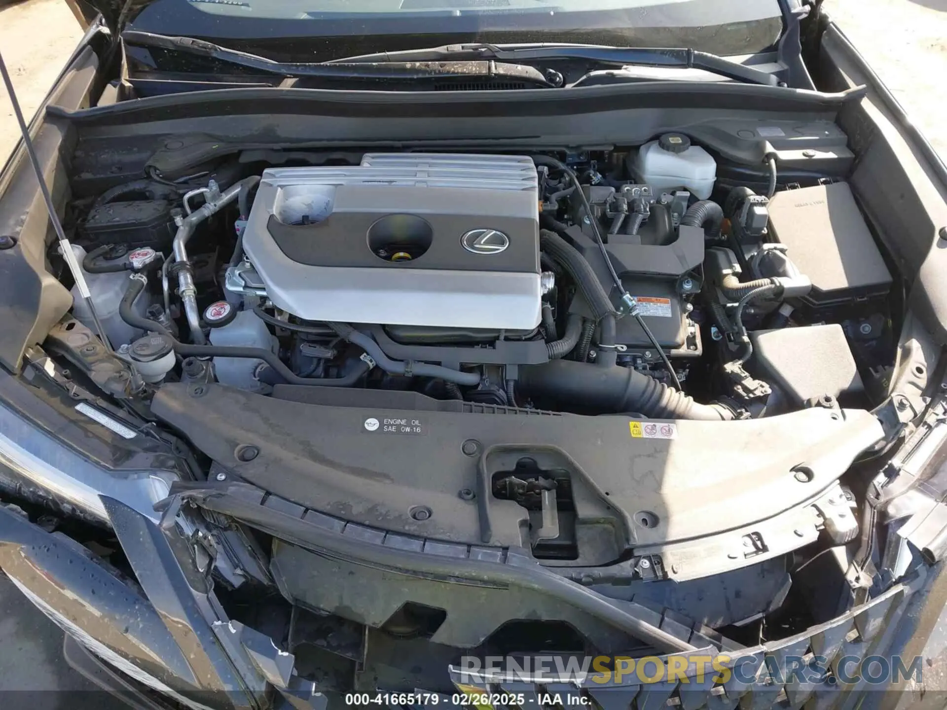 10 Photograph of a damaged car JTHX6JBH7R2162231 LEXUS UX 250H 2024