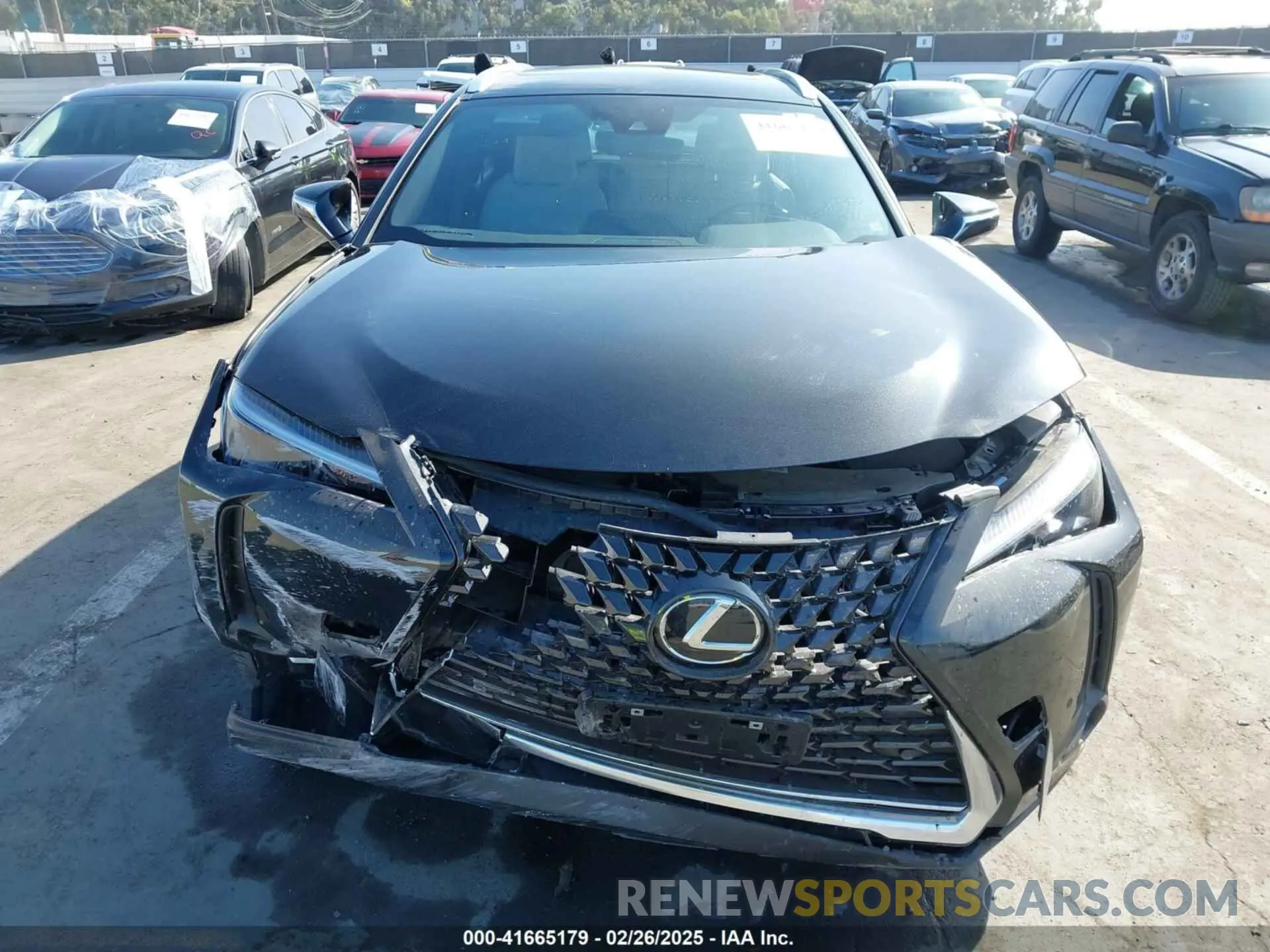 13 Photograph of a damaged car JTHX6JBH7R2162231 LEXUS UX 250H 2024