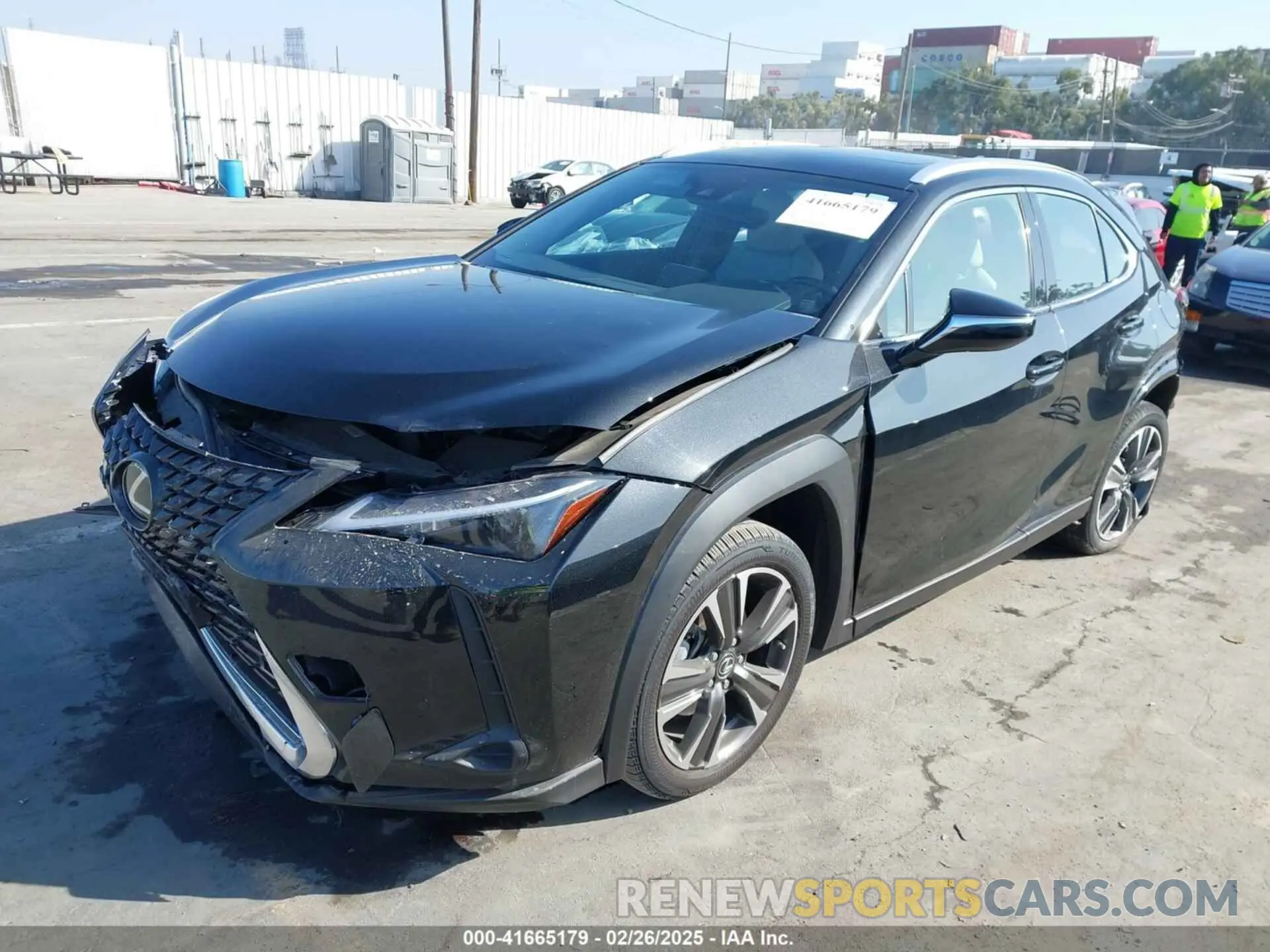 2 Photograph of a damaged car JTHX6JBH7R2162231 LEXUS UX 250H 2024
