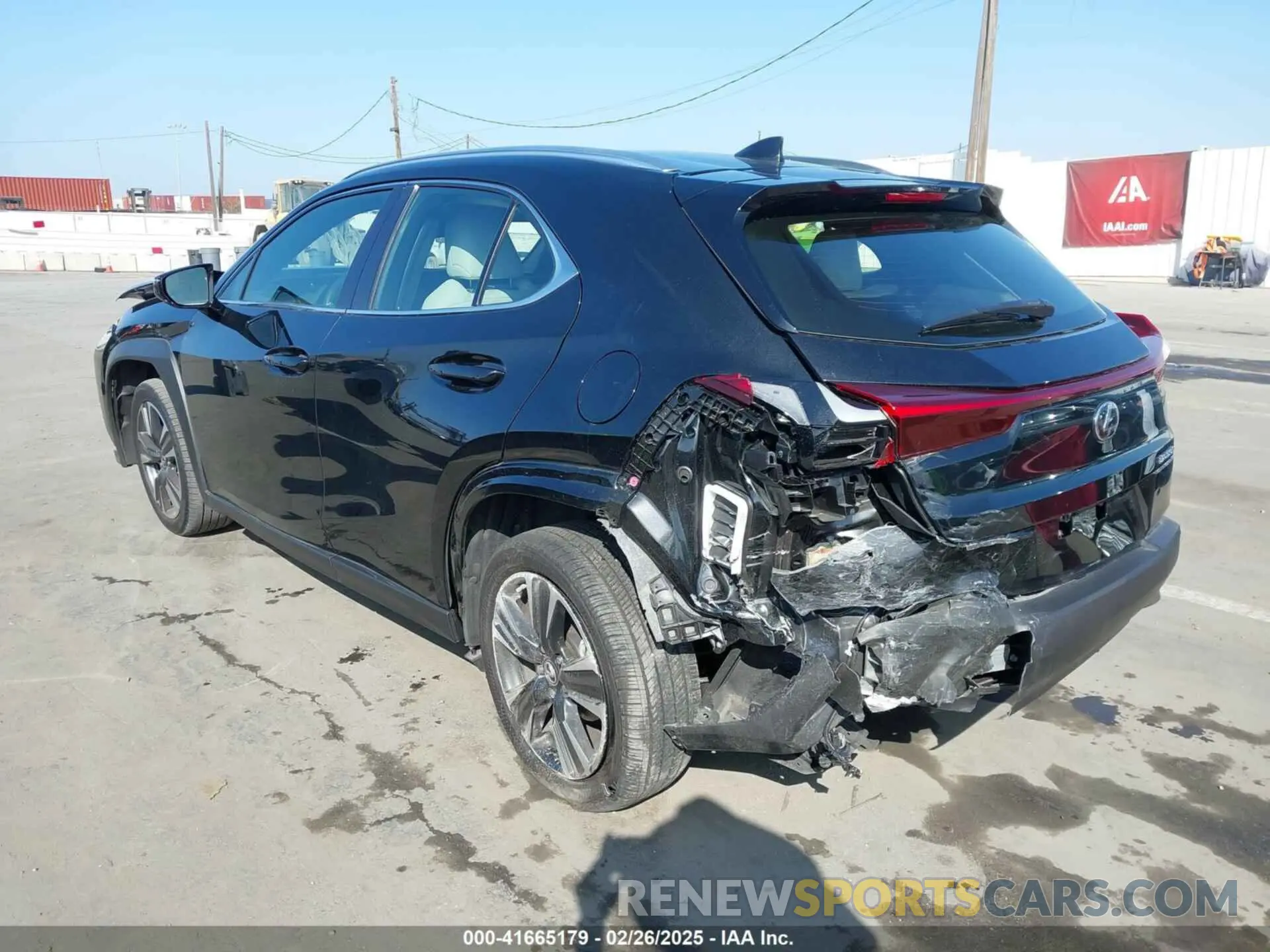 3 Photograph of a damaged car JTHX6JBH7R2162231 LEXUS UX 250H 2024