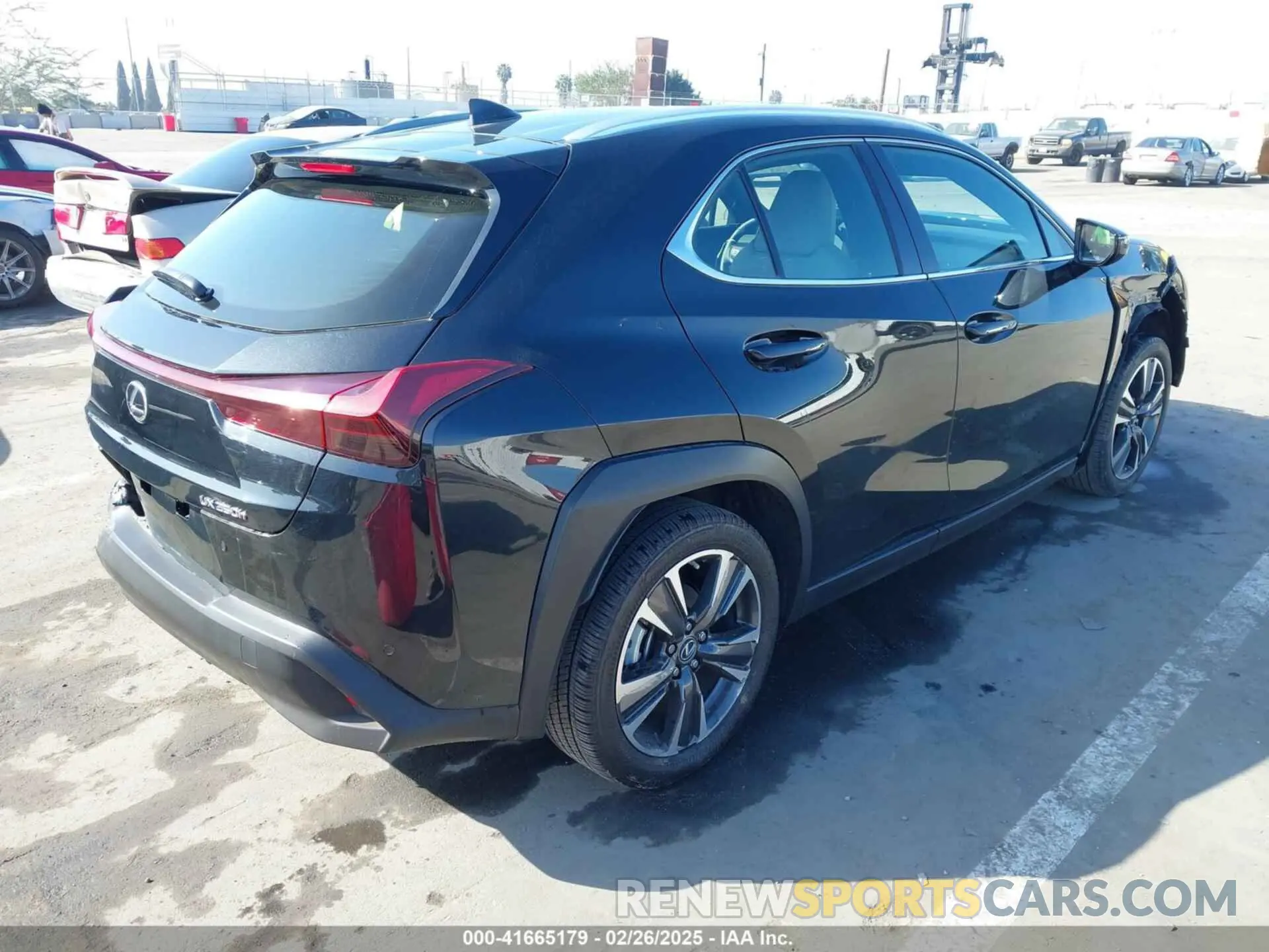4 Photograph of a damaged car JTHX6JBH7R2162231 LEXUS UX 250H 2024
