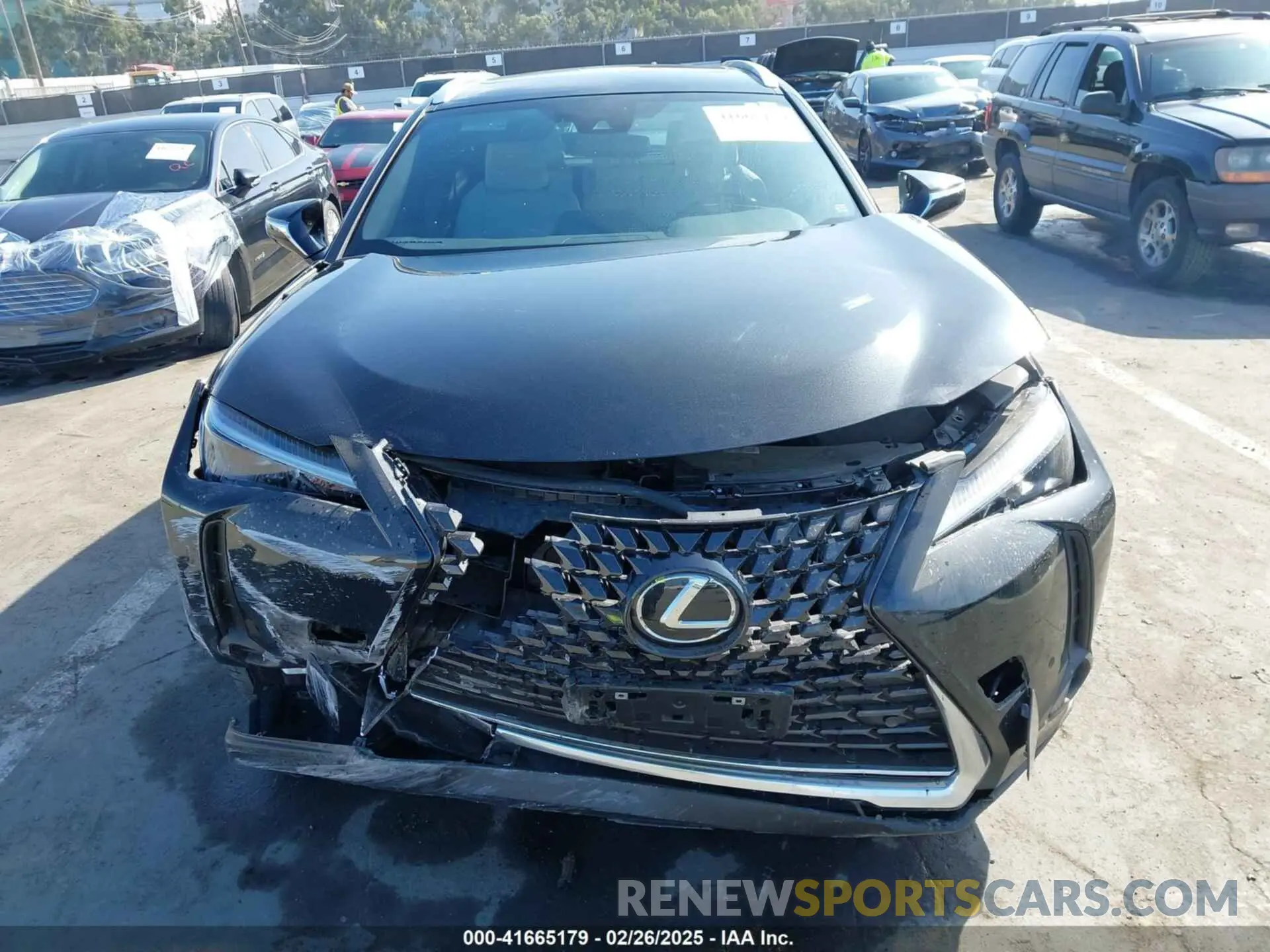 6 Photograph of a damaged car JTHX6JBH7R2162231 LEXUS UX 250H 2024