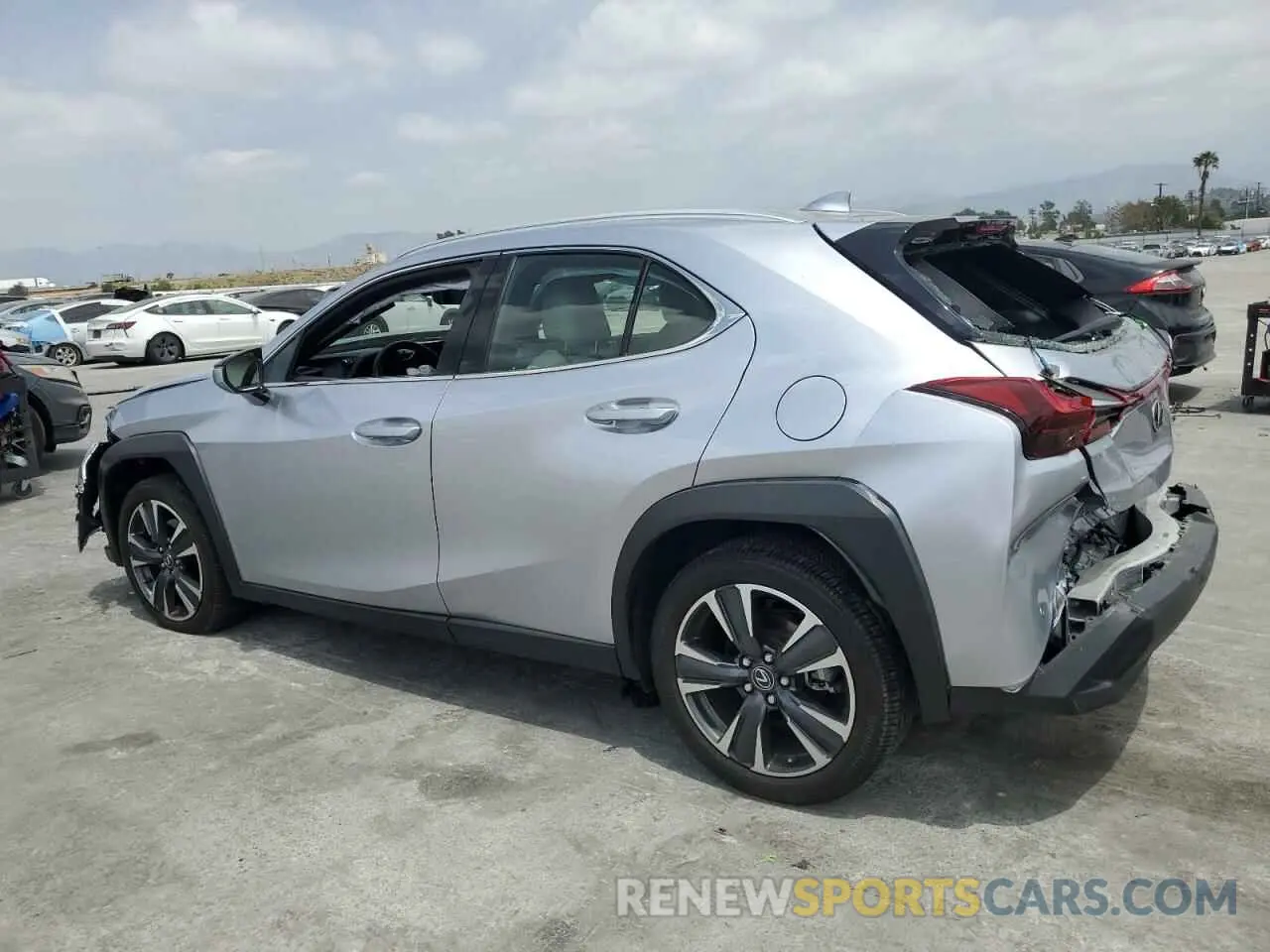 2 Photograph of a damaged car JTHX6JBH9R2174350 LEXUS UX 250H 2024