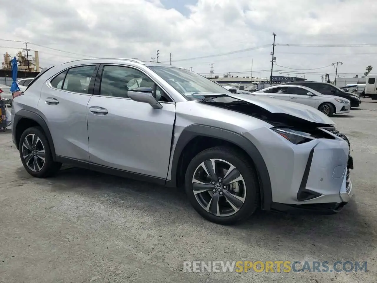 4 Photograph of a damaged car JTHX6JBH9R2174350 LEXUS UX 250H 2024