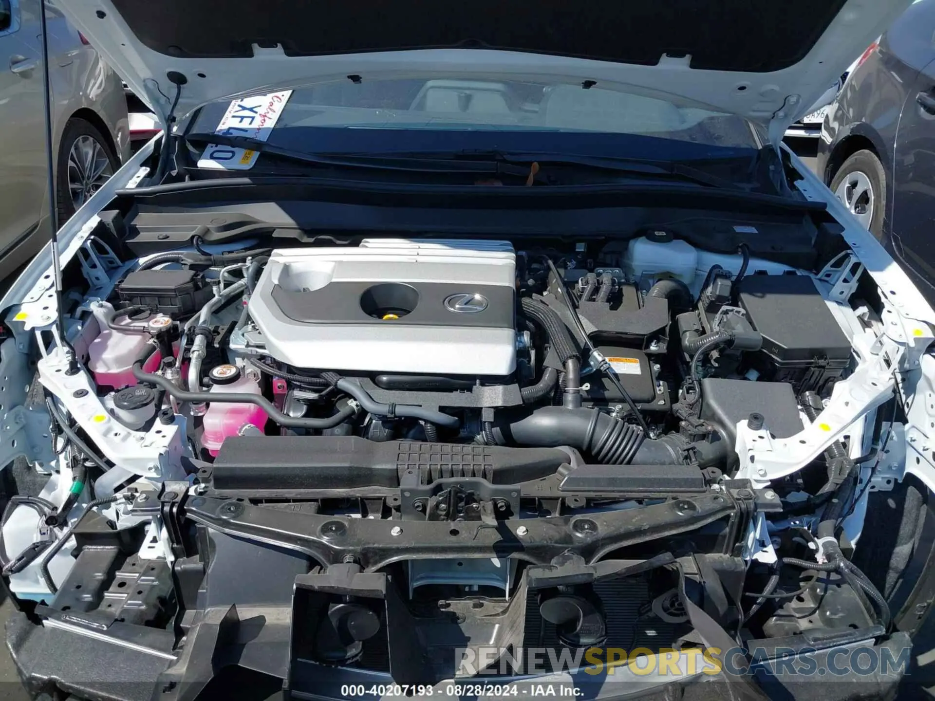 10 Photograph of a damaged car JTHX6JBH9R2189334 LEXUS UX 250H 2024