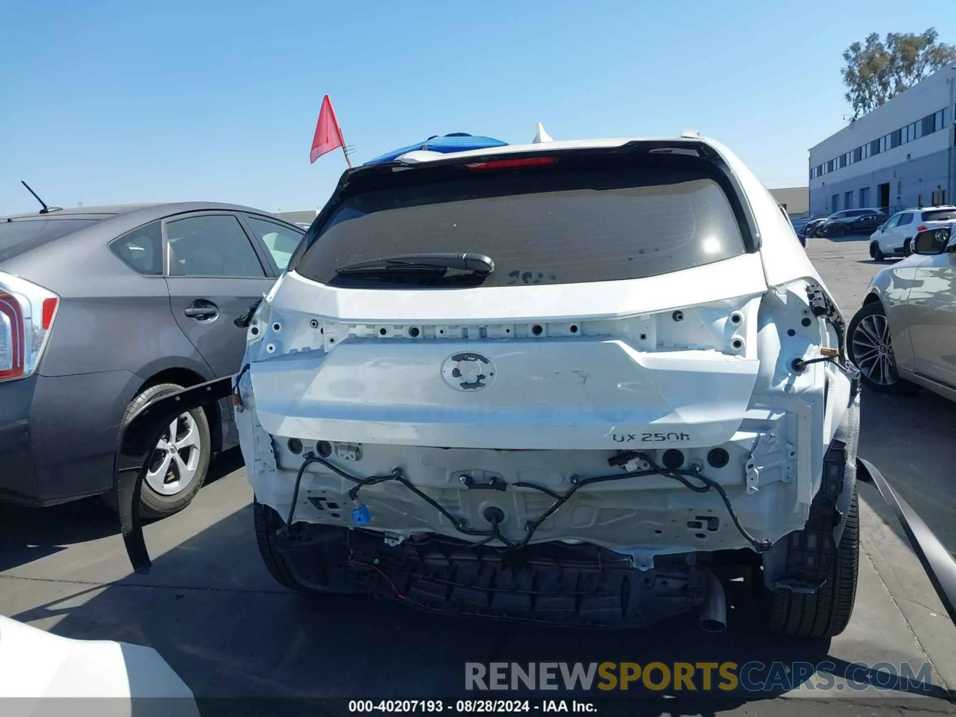 16 Photograph of a damaged car JTHX6JBH9R2189334 LEXUS UX 250H 2024
