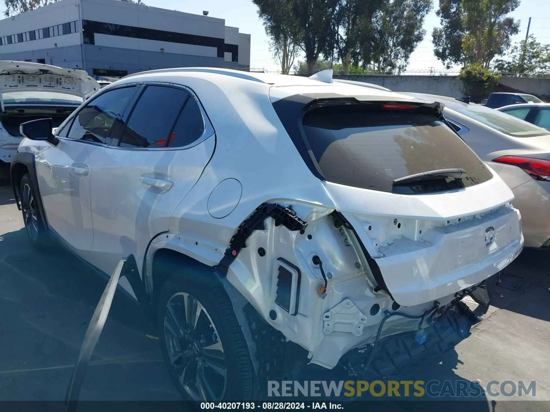 3 Photograph of a damaged car JTHX6JBH9R2189334 LEXUS UX 250H 2024