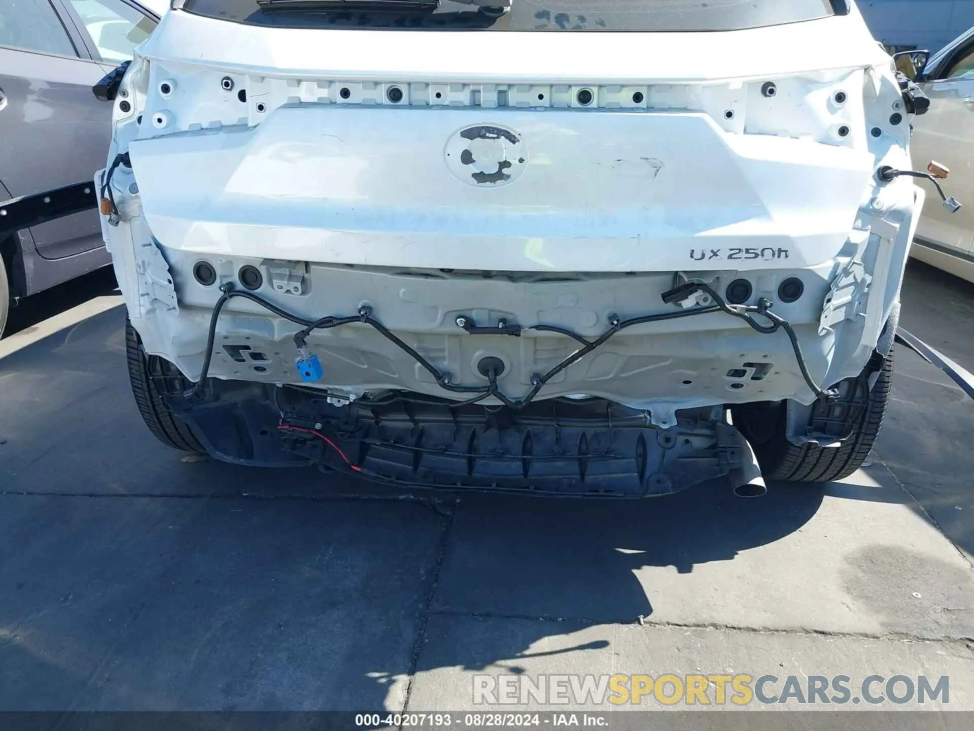 6 Photograph of a damaged car JTHX6JBH9R2189334 LEXUS UX 250H 2024