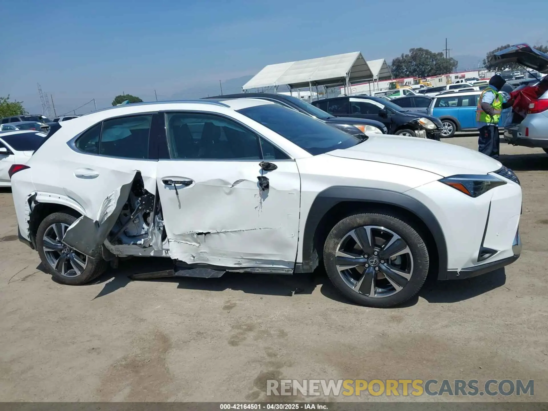13 Photograph of a damaged car JTHX6JBHXR2186541 LEXUS UX 250H 2024