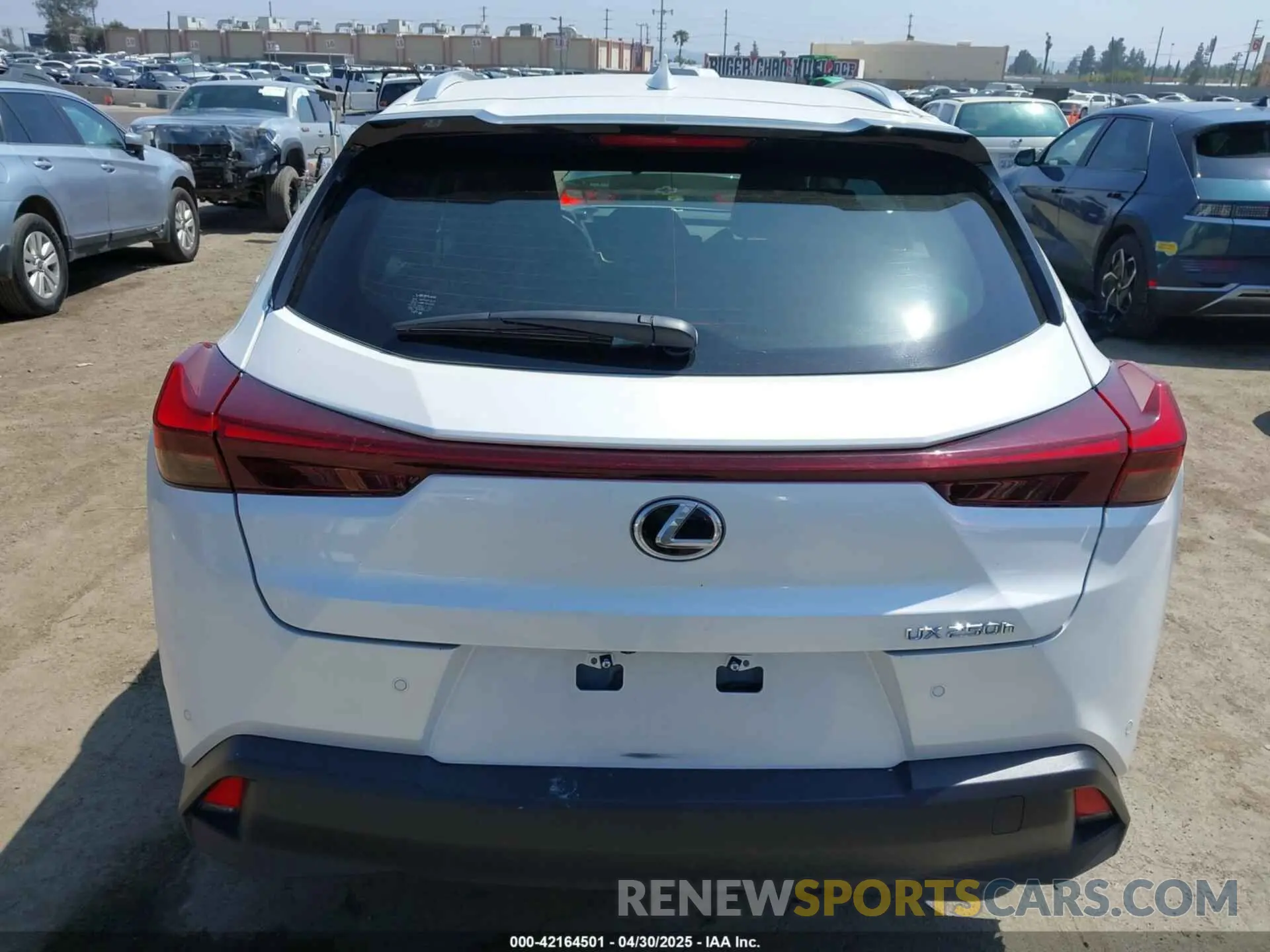 16 Photograph of a damaged car JTHX6JBHXR2186541 LEXUS UX 250H 2024