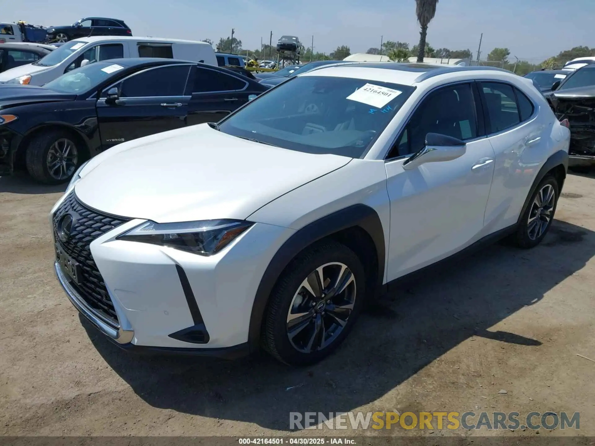 2 Photograph of a damaged car JTHX6JBHXR2186541 LEXUS UX 250H 2024