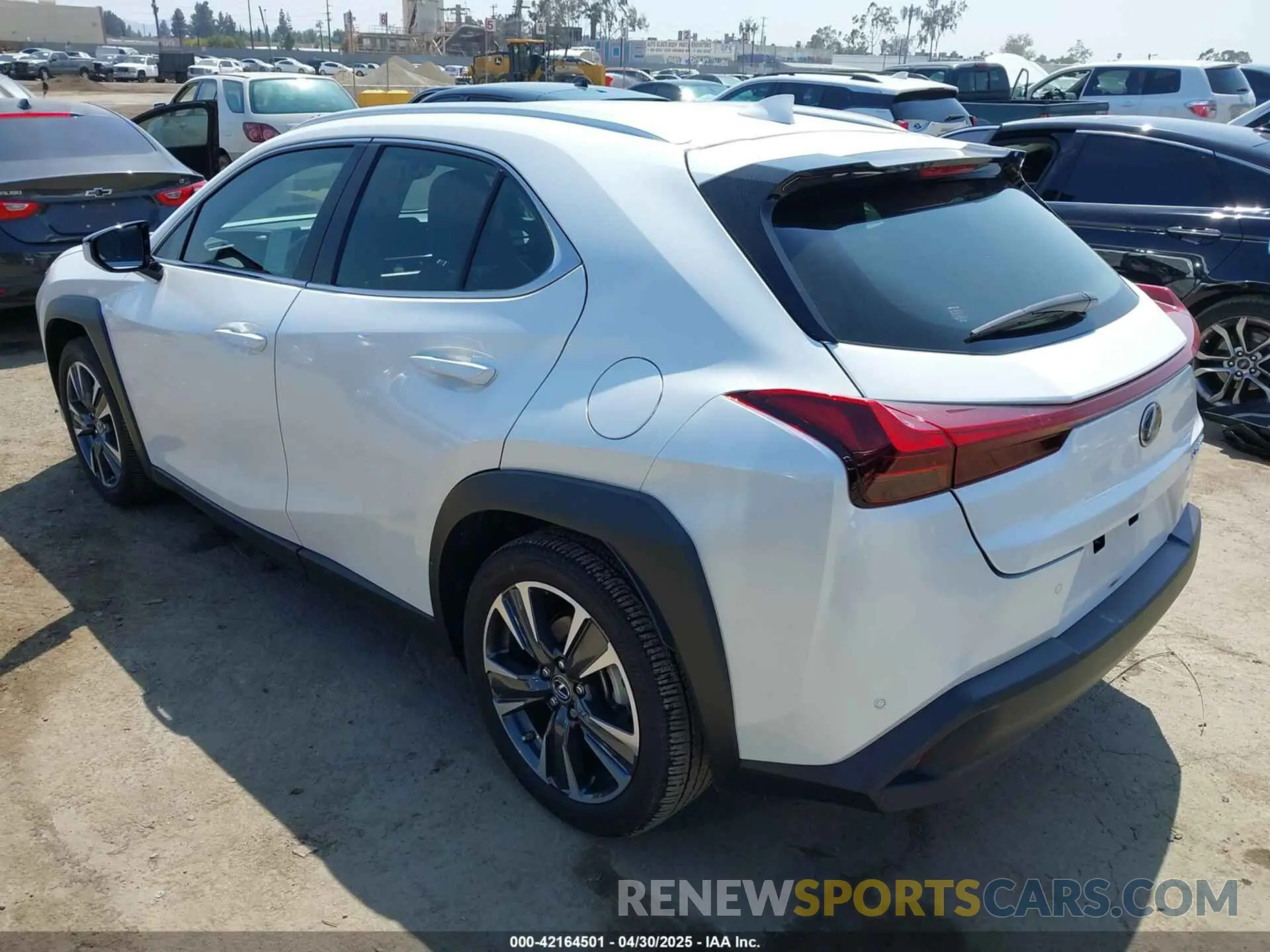 3 Photograph of a damaged car JTHX6JBHXR2186541 LEXUS UX 250H 2024