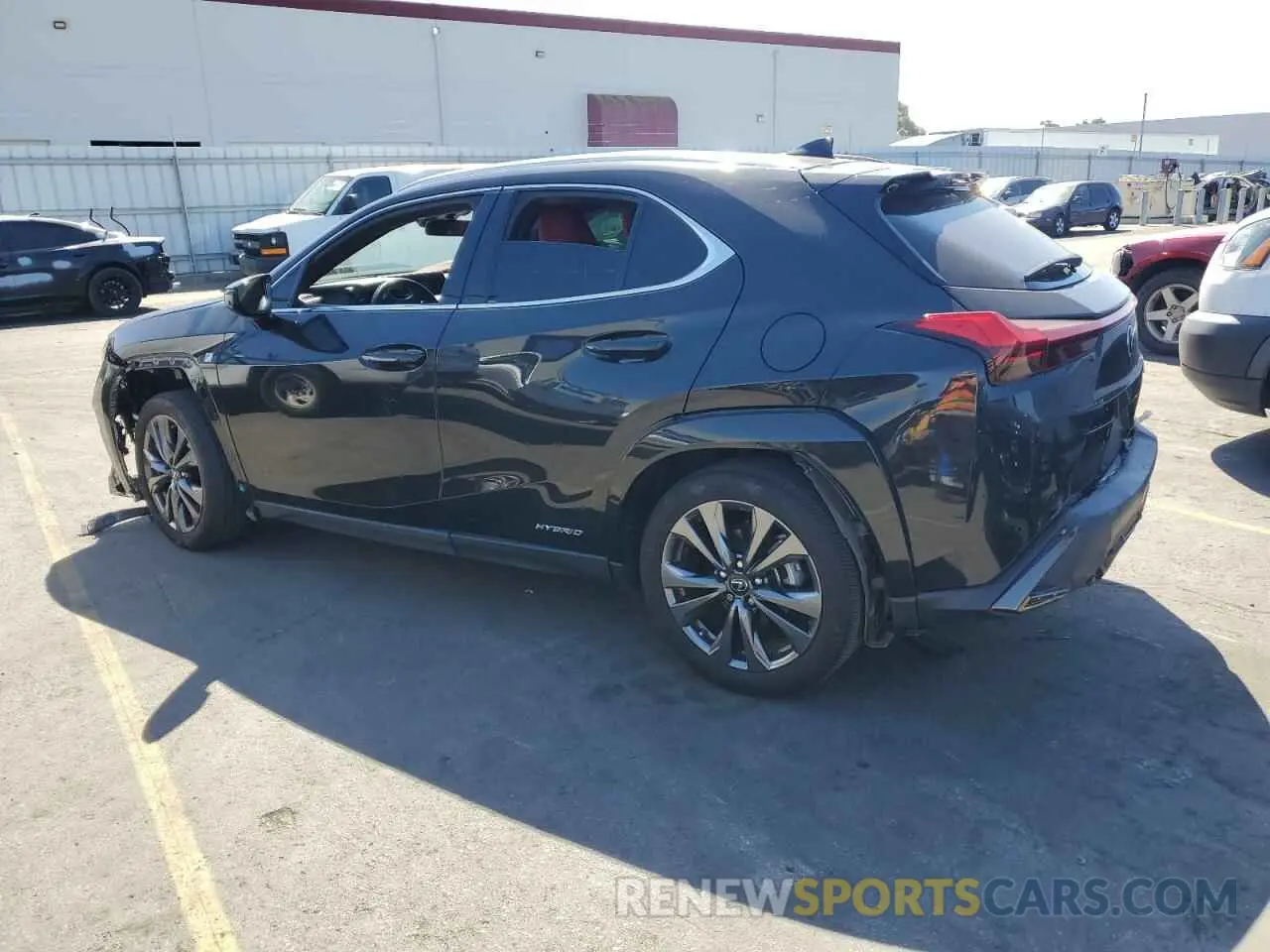 2 Photograph of a damaged car JTHE9JBH8N2058372 LEXUS UX 250H BA 2022