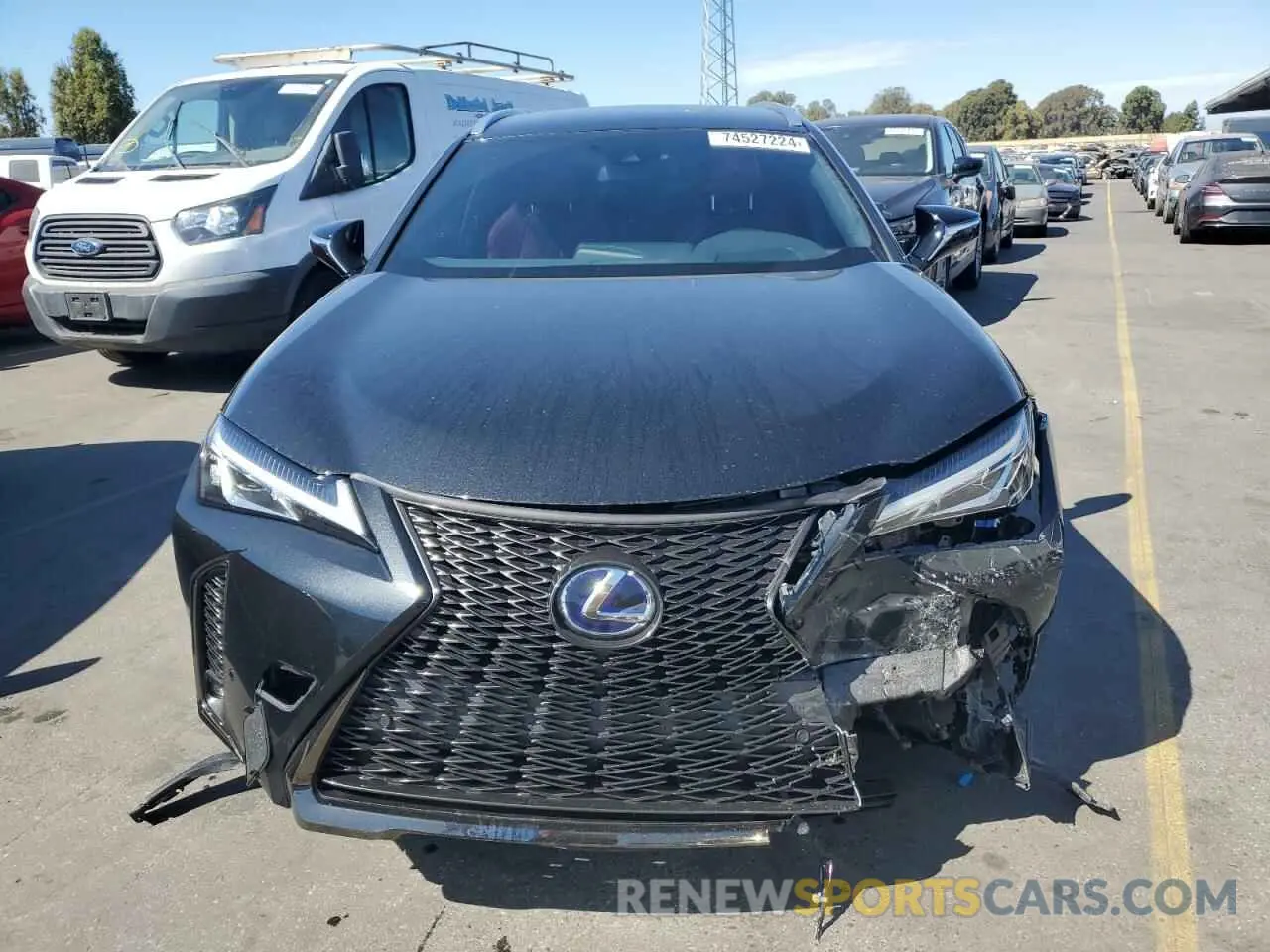 5 Photograph of a damaged car JTHE9JBH8N2058372 LEXUS UX 250H BA 2022