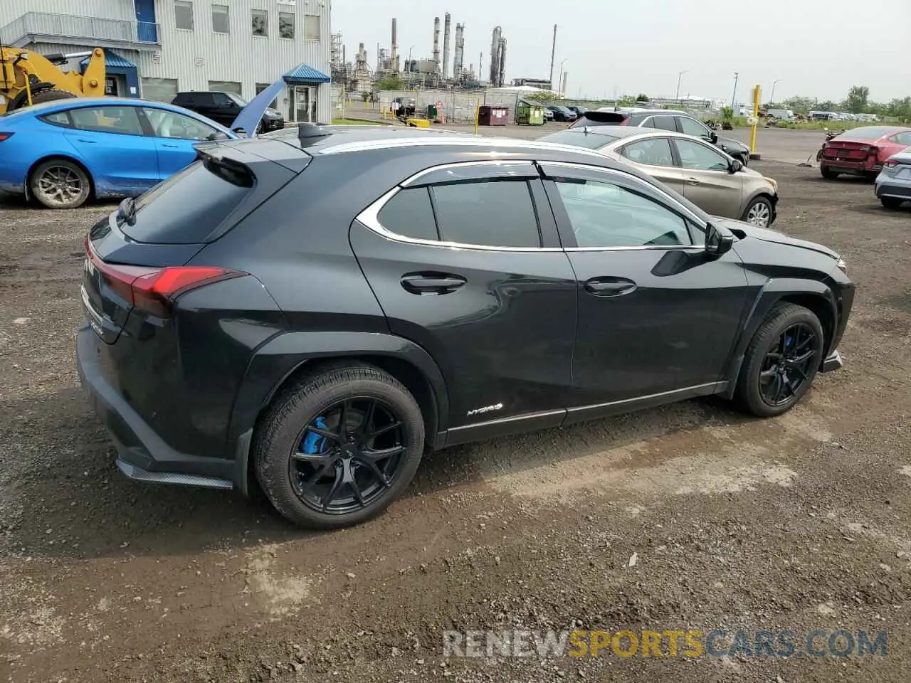 3 Photograph of a damaged car JTHL9JBH4N2060062 LEXUS UX 250H BA 2022