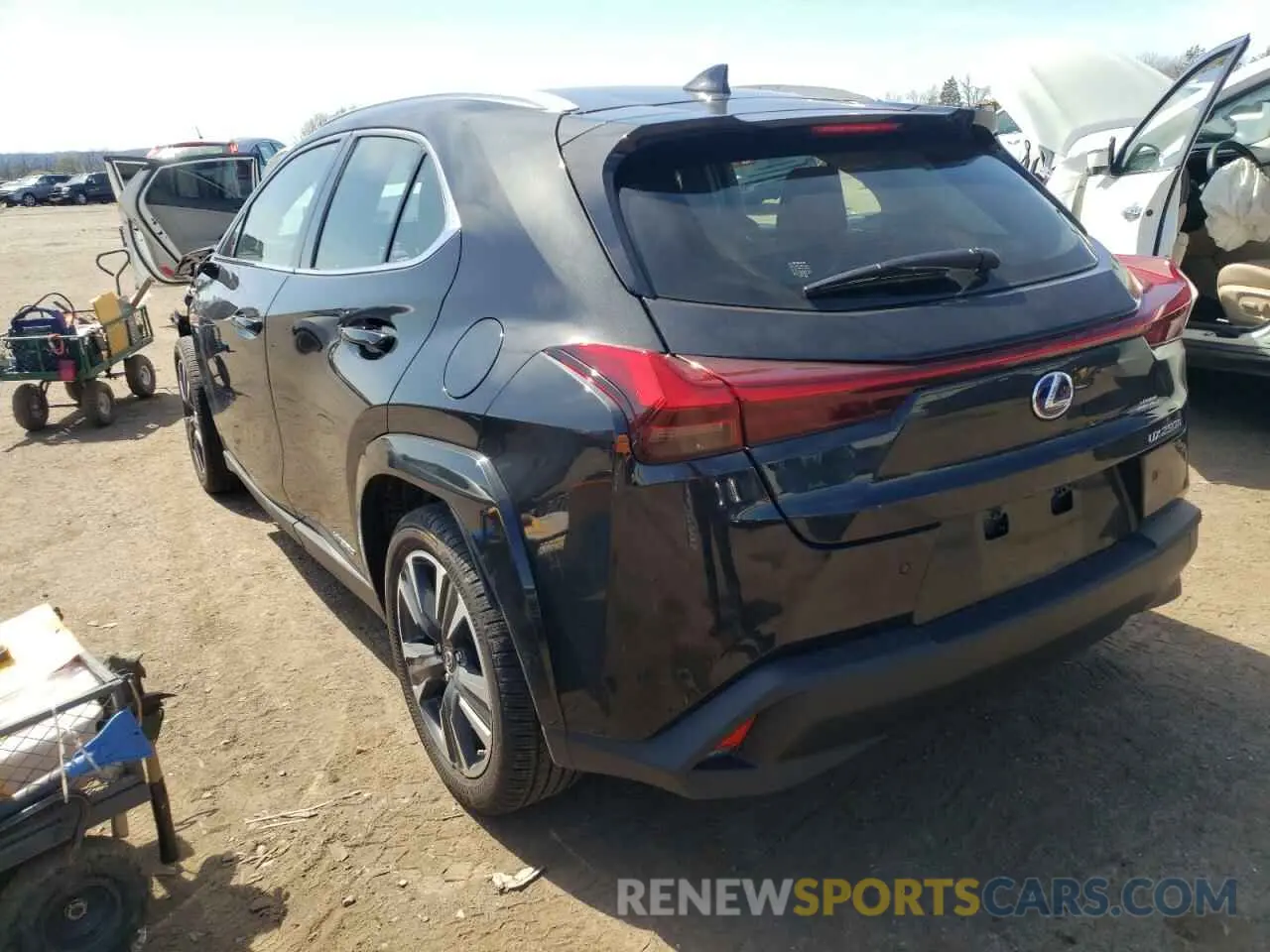 3 Photograph of a damaged car JTHP9JBH0N2056186 LEXUS UX 250H BA 2022